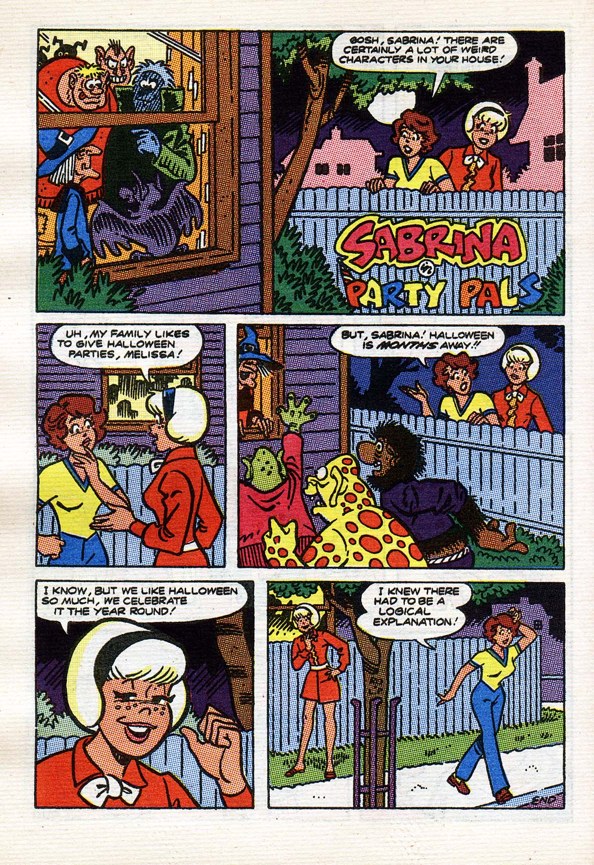 Read online Betty and Veronica Digest Magazine comic -  Issue #42 - 63