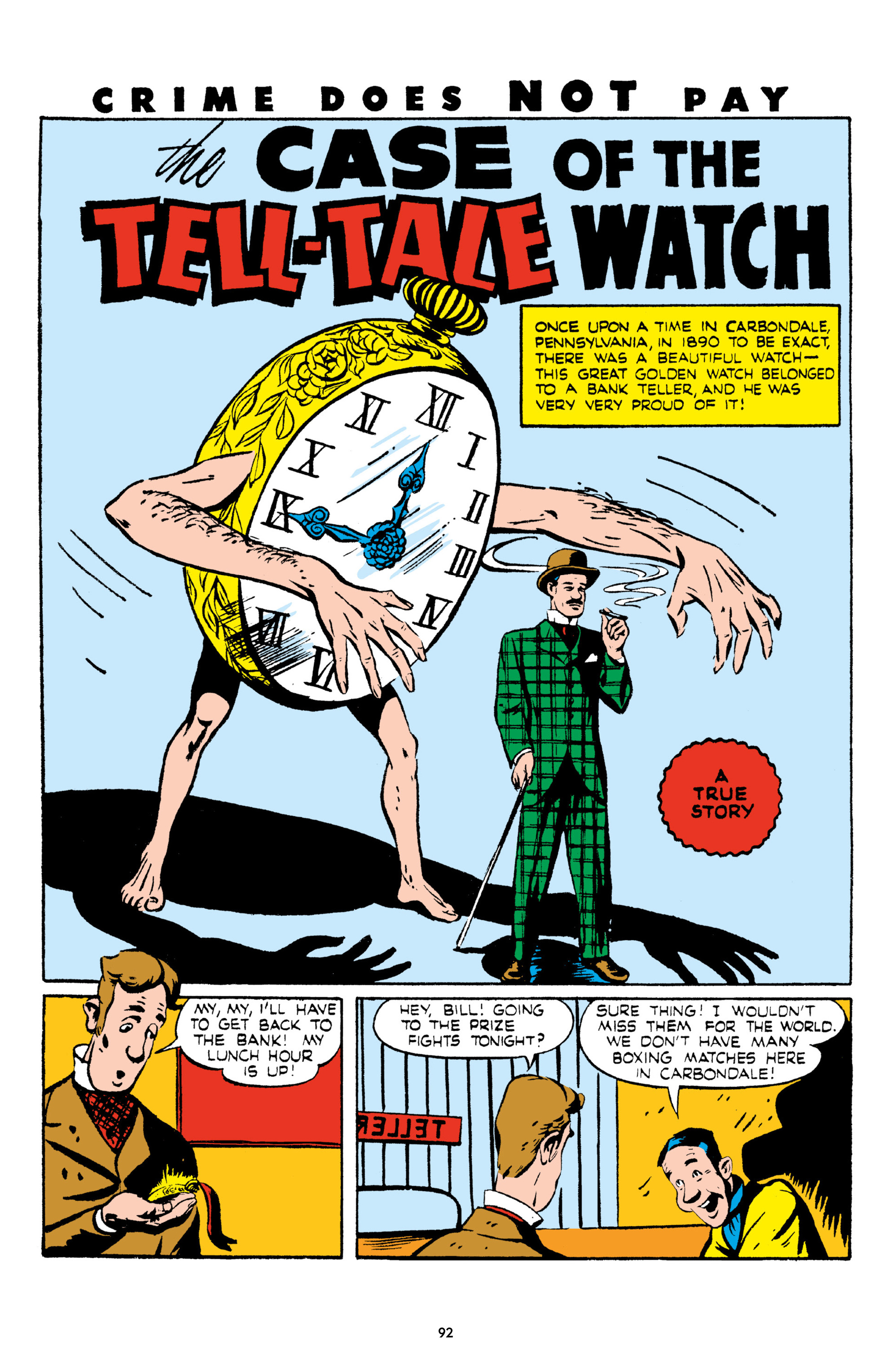 Read online Crime Does Not Pay Archives comic -  Issue # TPB 5 (Part 1) - 92