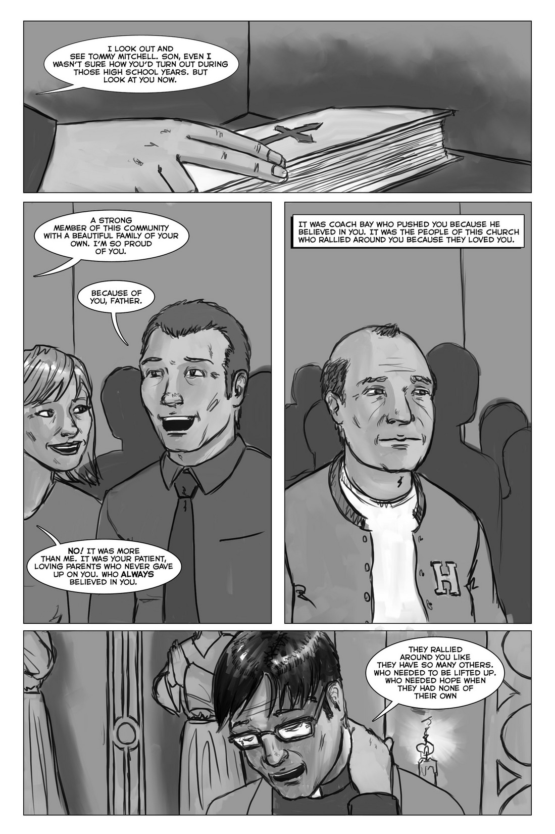 Read online Healed comic -  Issue #1 - 7