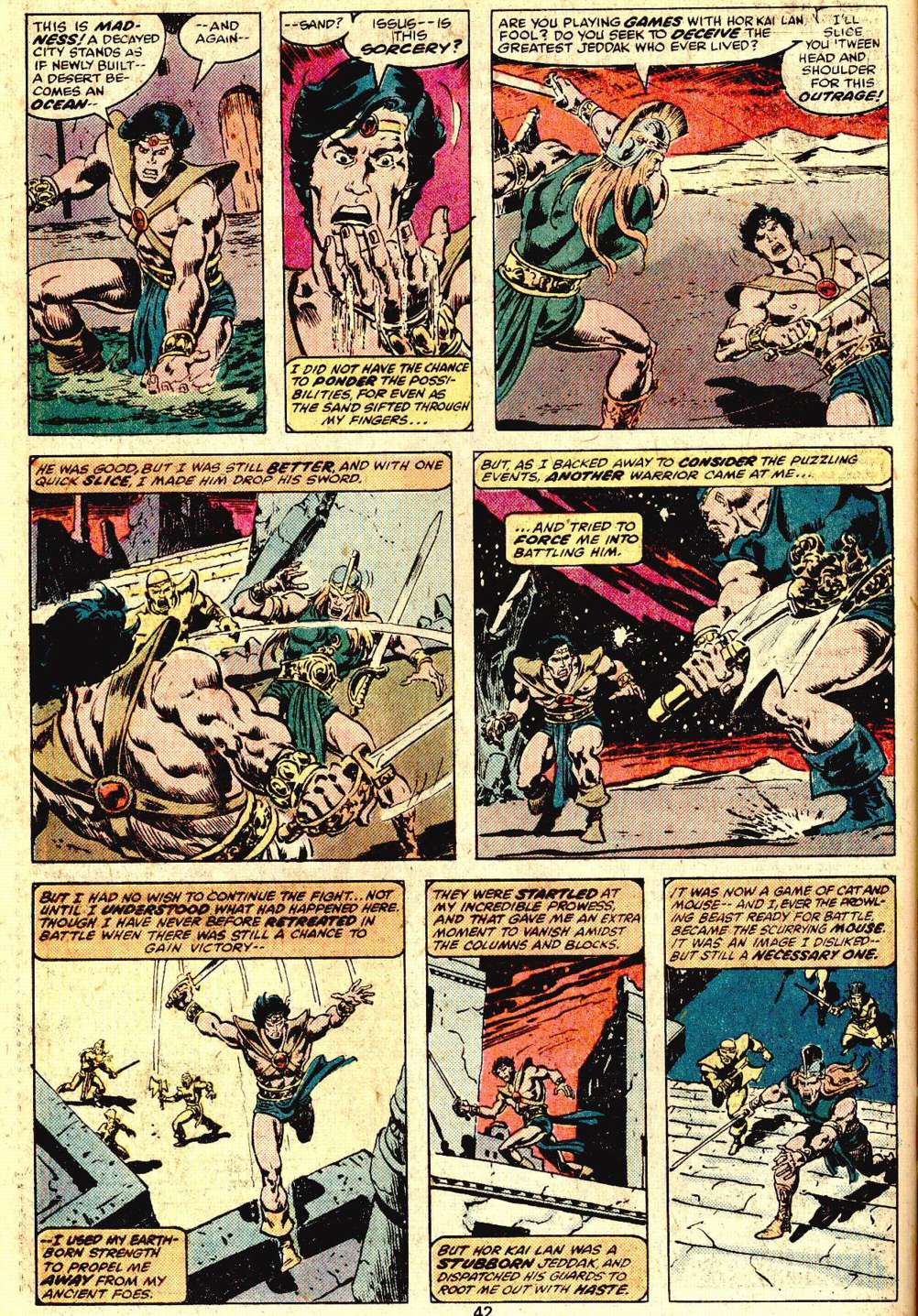 Read online John Carter Warlord of Mars comic -  Issue # _Annual 1 - 31