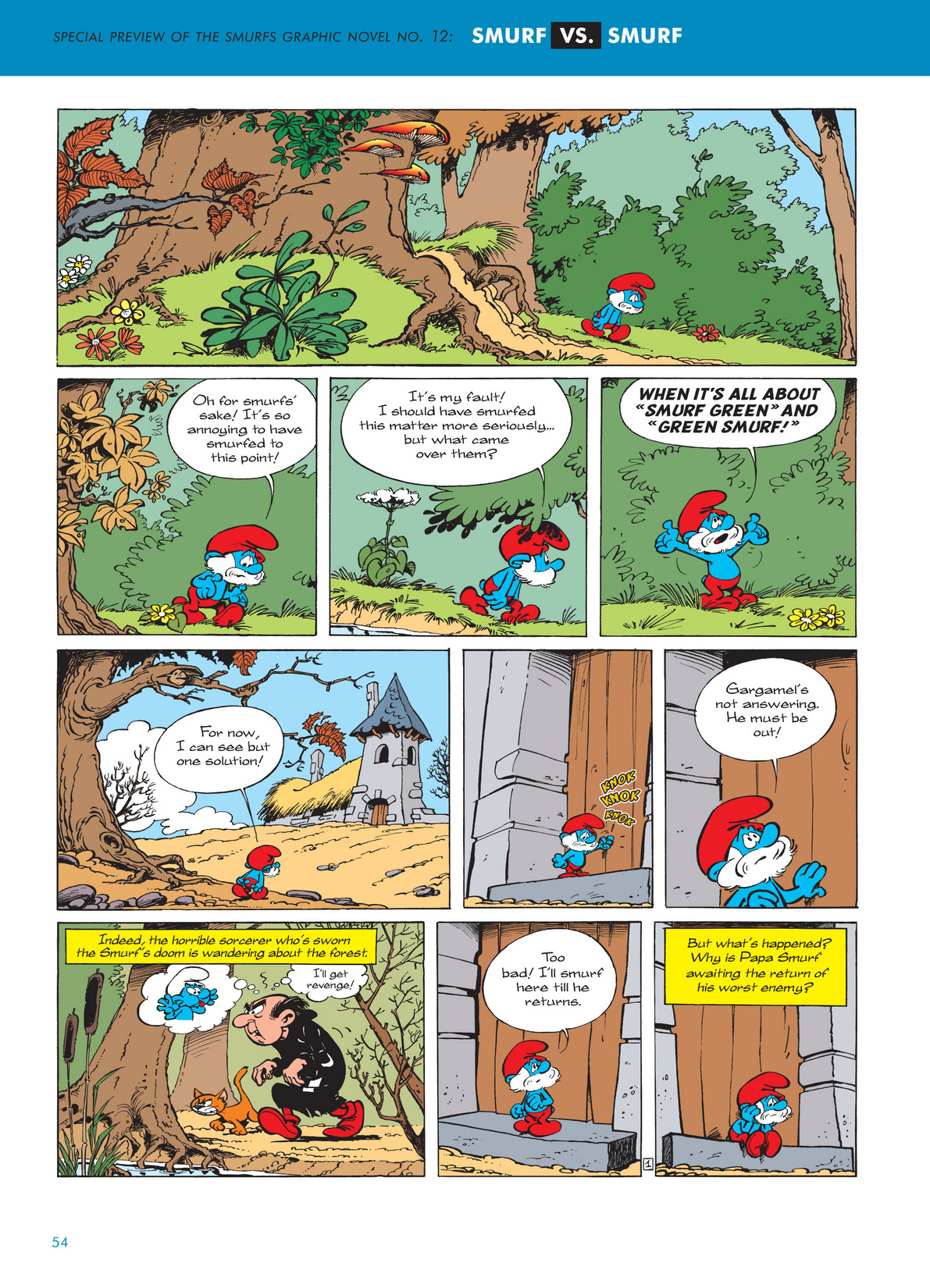 Read online The Smurfs comic -  Issue #11 - 54