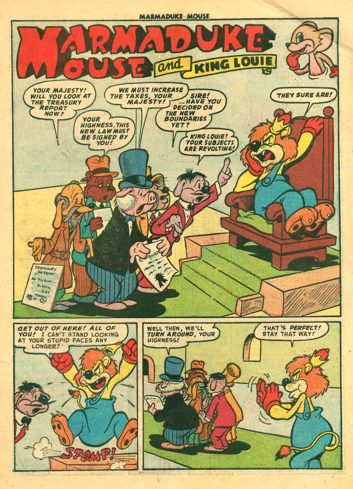 Read online Marmaduke Mouse comic -  Issue #33 - 3