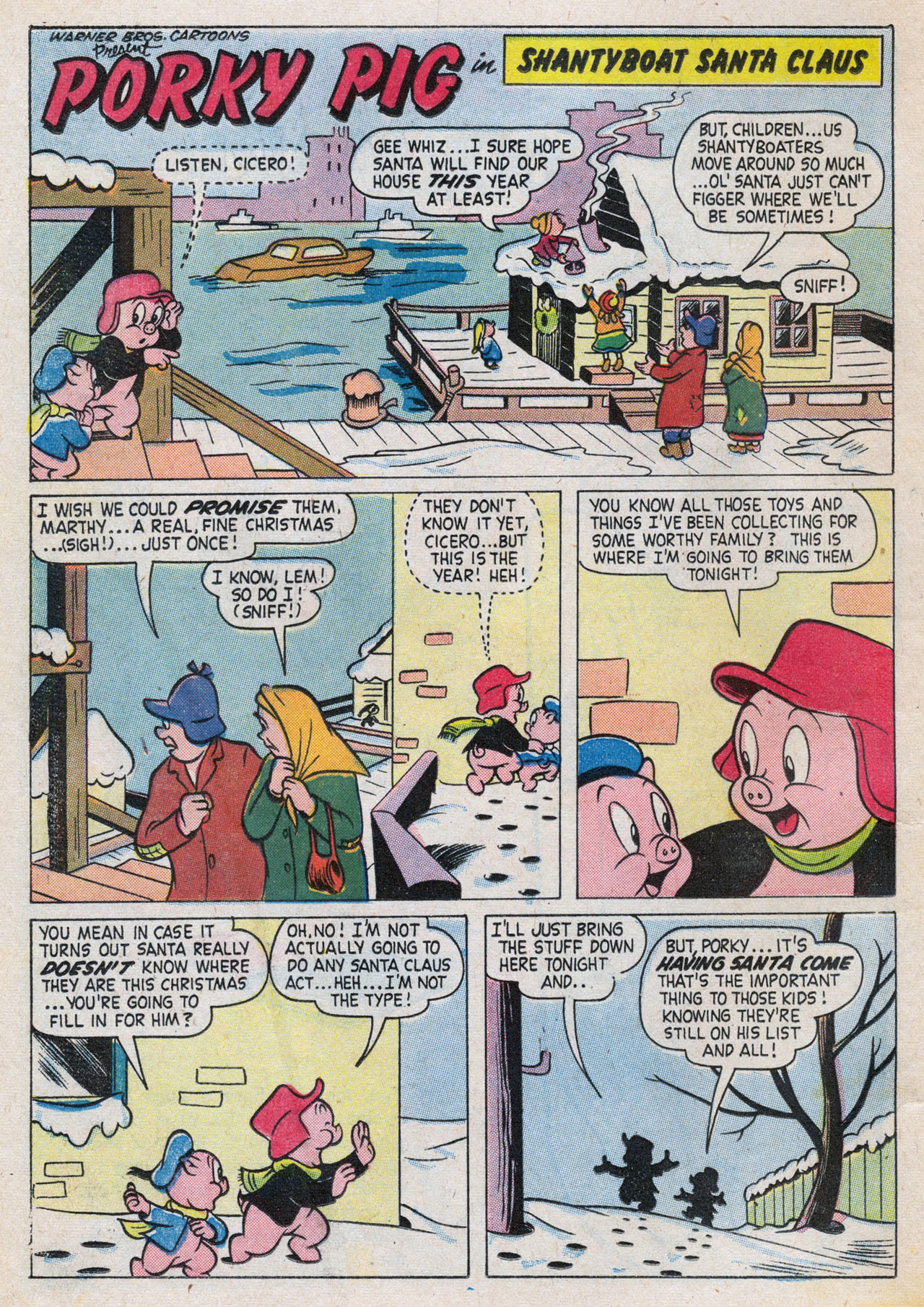 Read online Bugs Bunny's Christmas Funnies comic -  Issue # TPB 9 - 22
