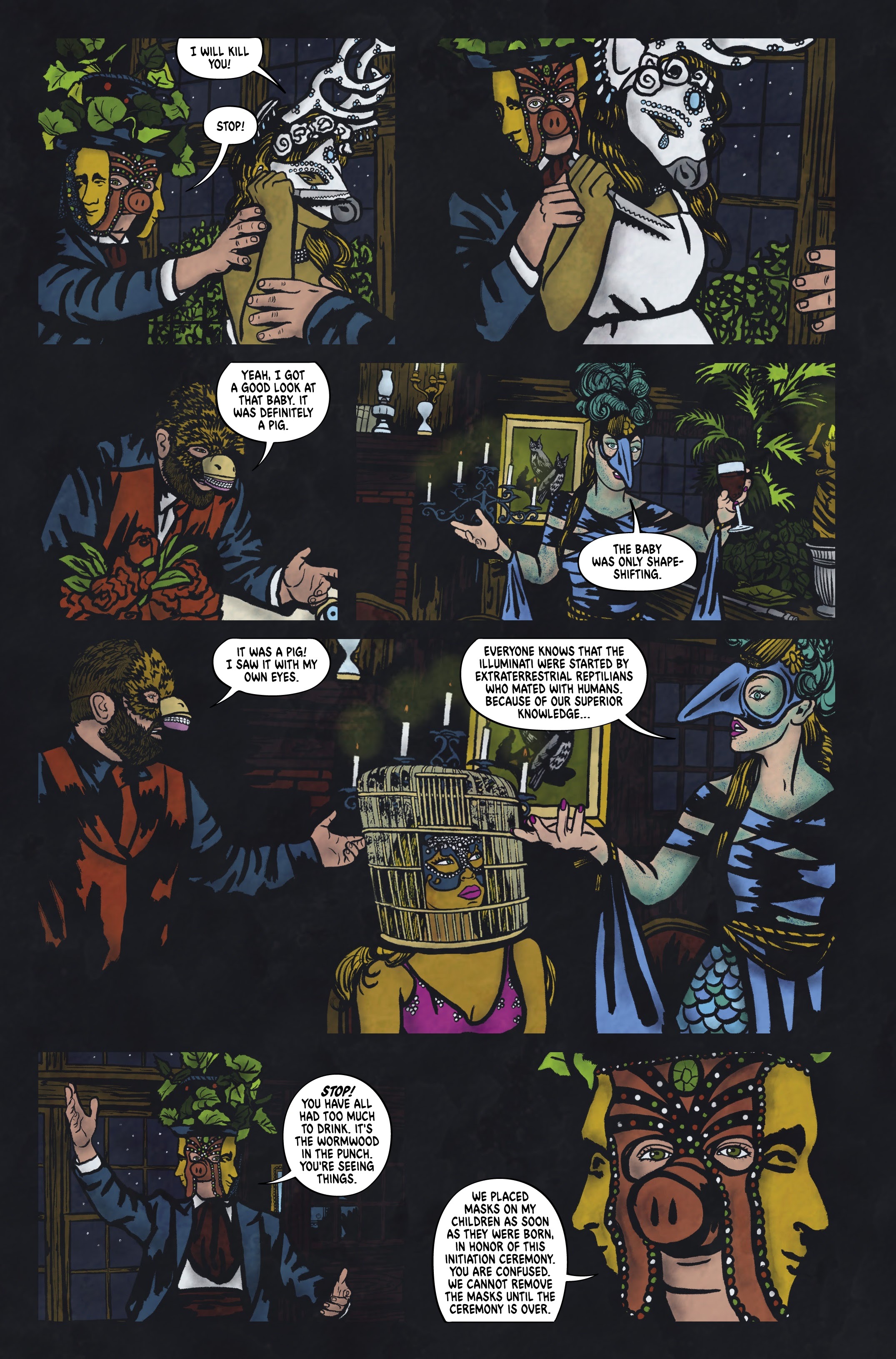 Read online The Illuminati Ball comic -  Issue # TPB - 58