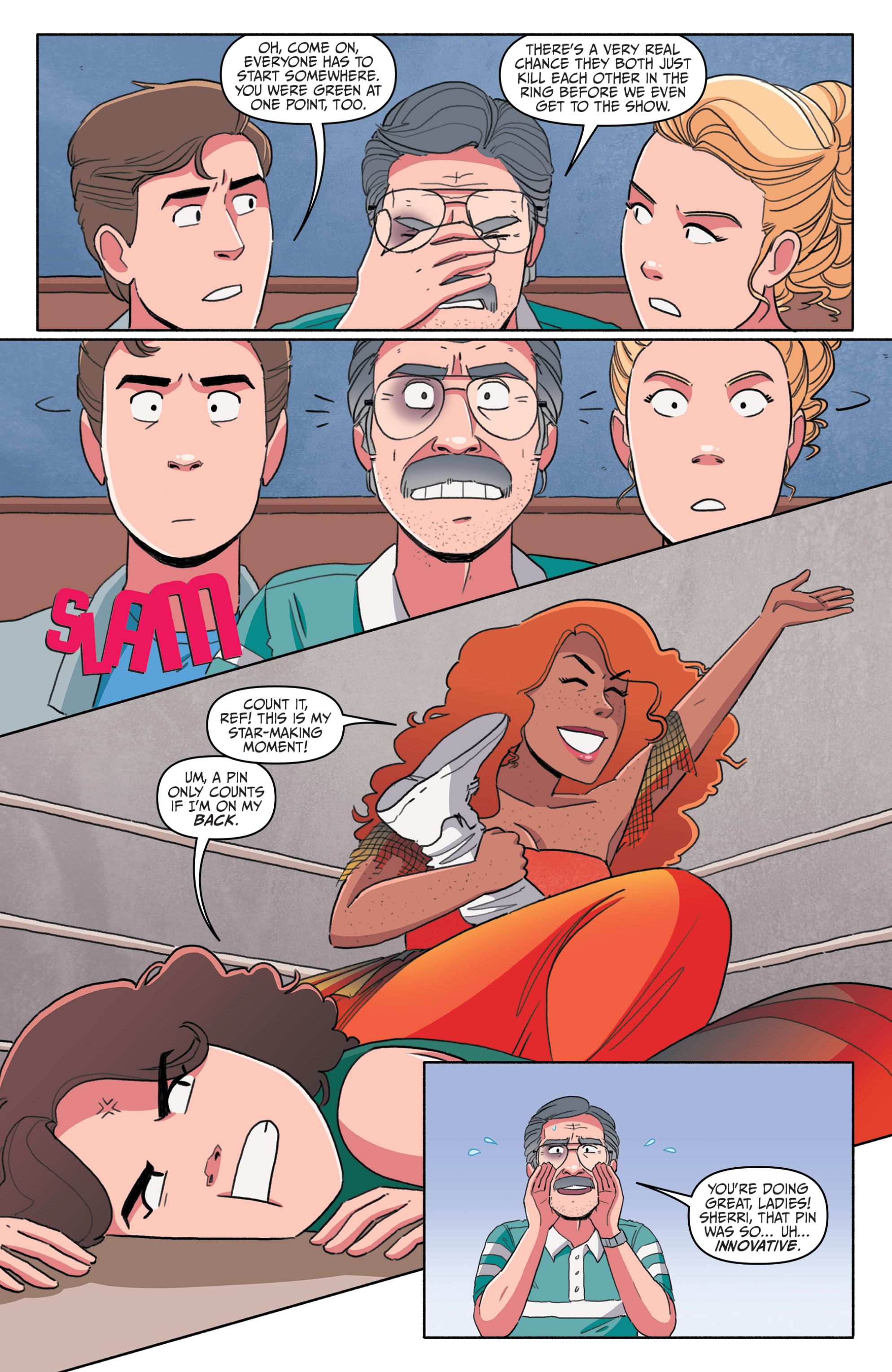 Read online GLOW vs the Babyface comic -  Issue #4 - 7