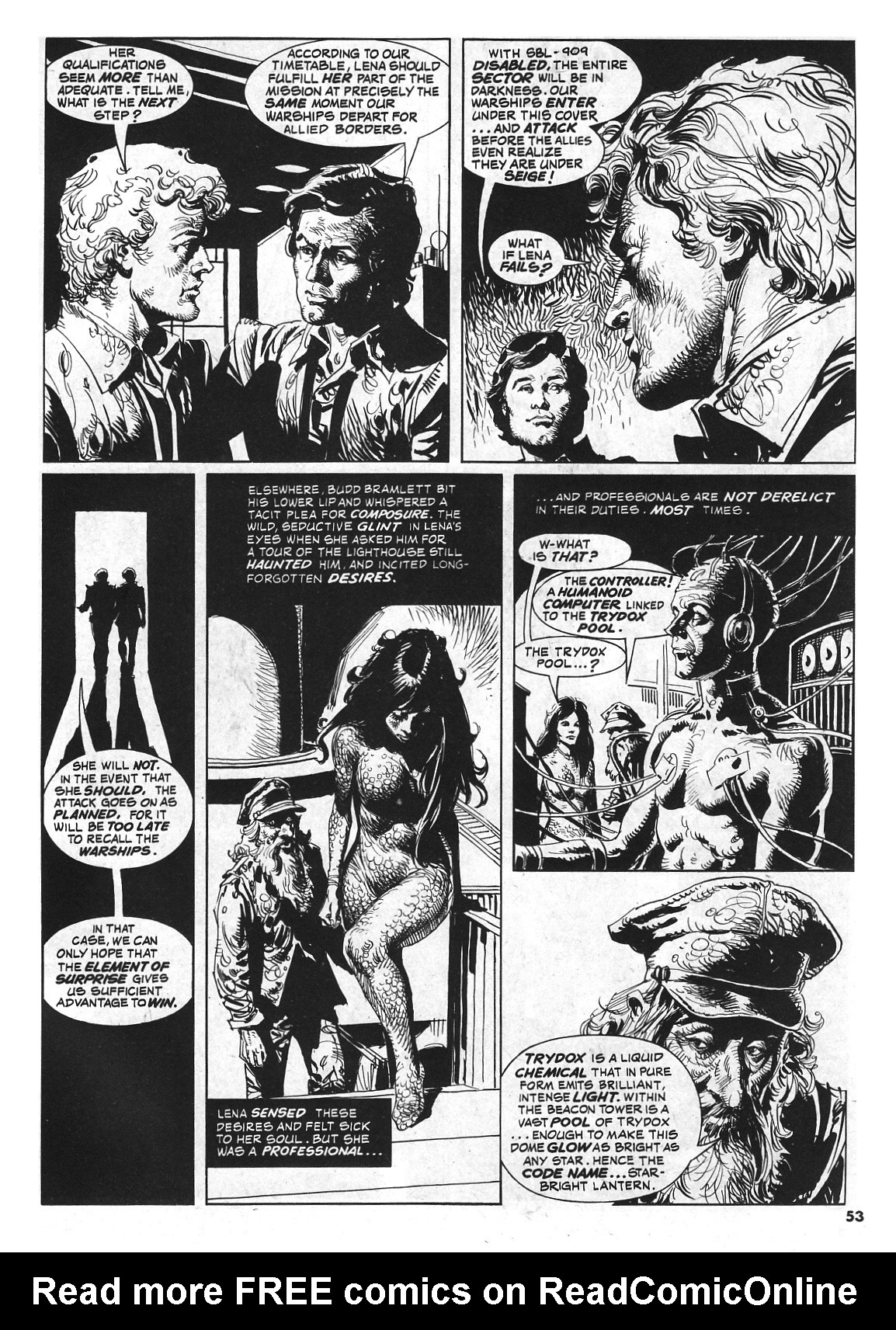 Read online Vampirella (1969) comic -  Issue #48 - 53