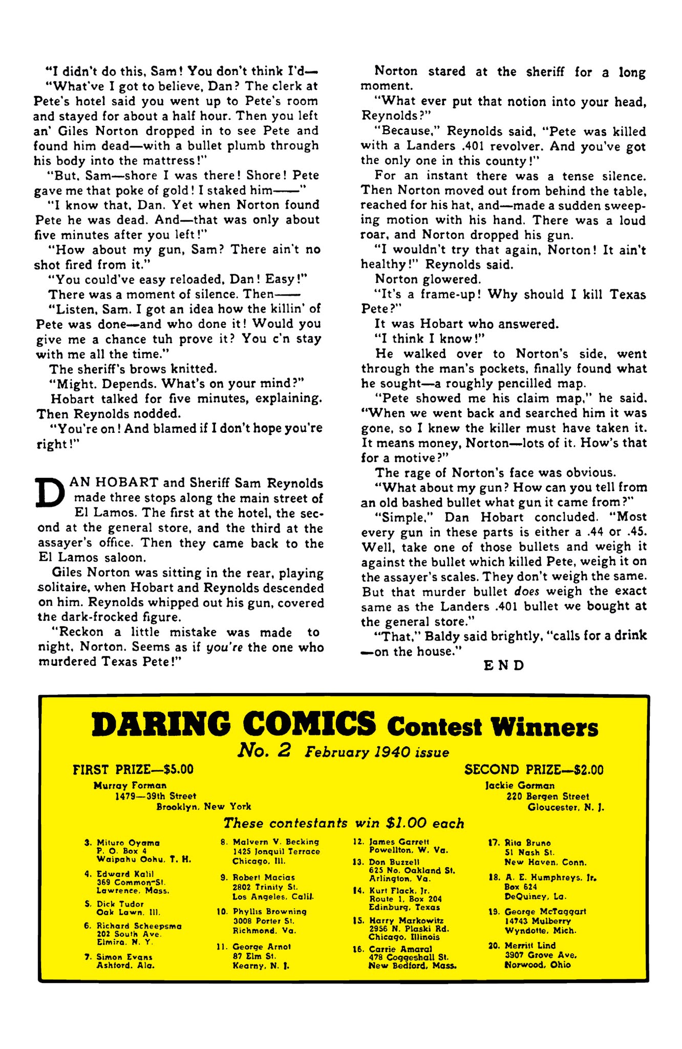 Read online Daring Mystery Comics comic -  Issue #6 - 37