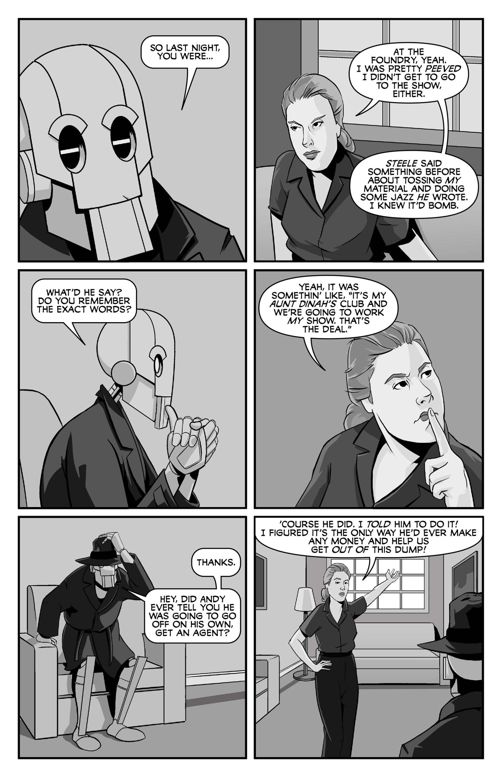 Read online Copernicus Jones: Robot Detective comic -  Issue #7 - 12