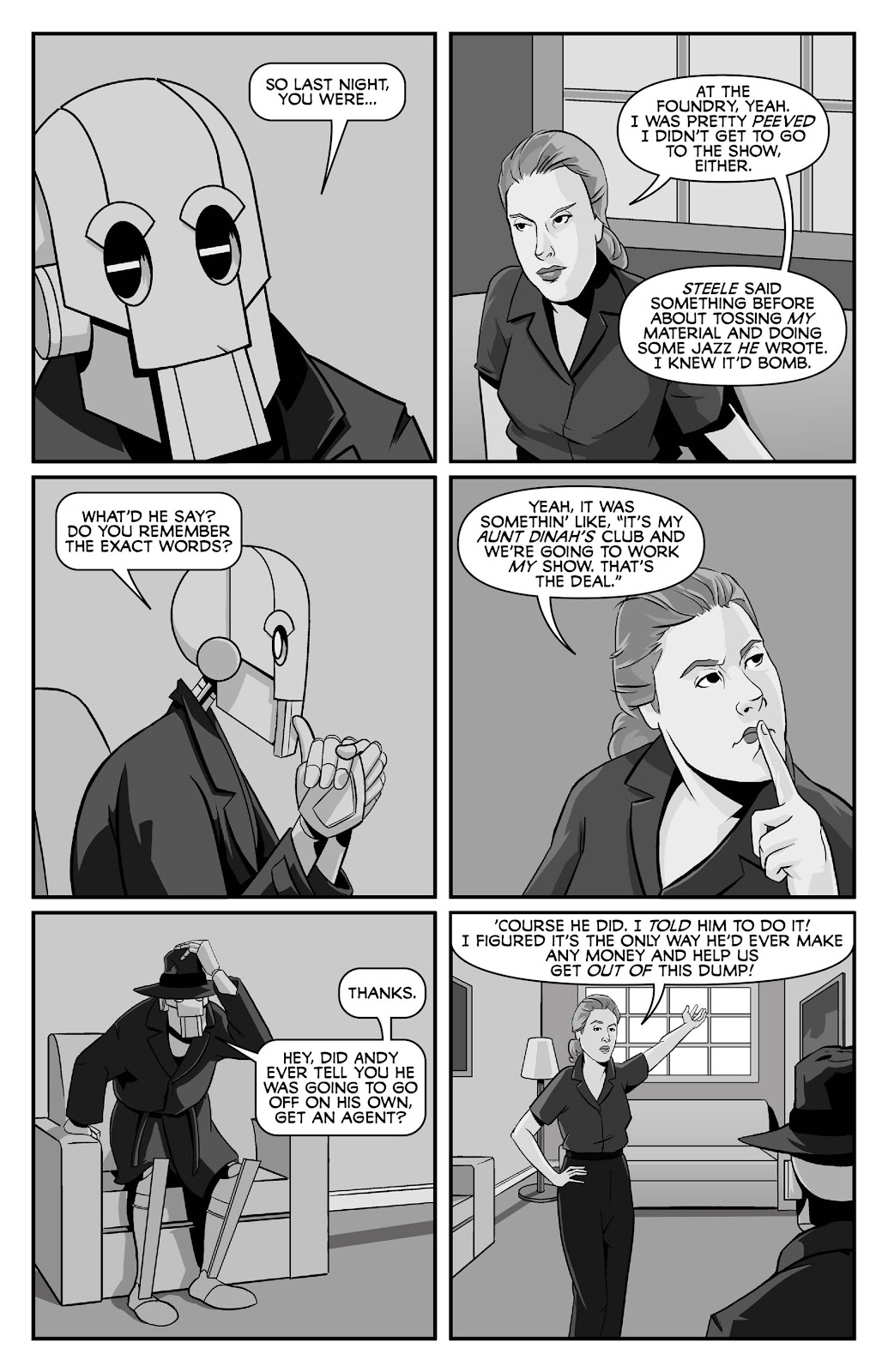 Copernicus Jones: Robot Detective issue 7 - Page 12