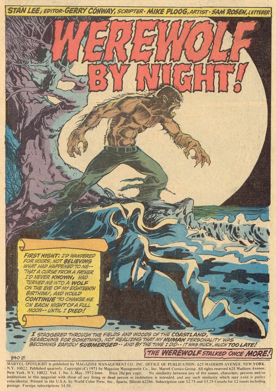 Read online Marvel Spotlight (1971) comic -  Issue #3 - 2