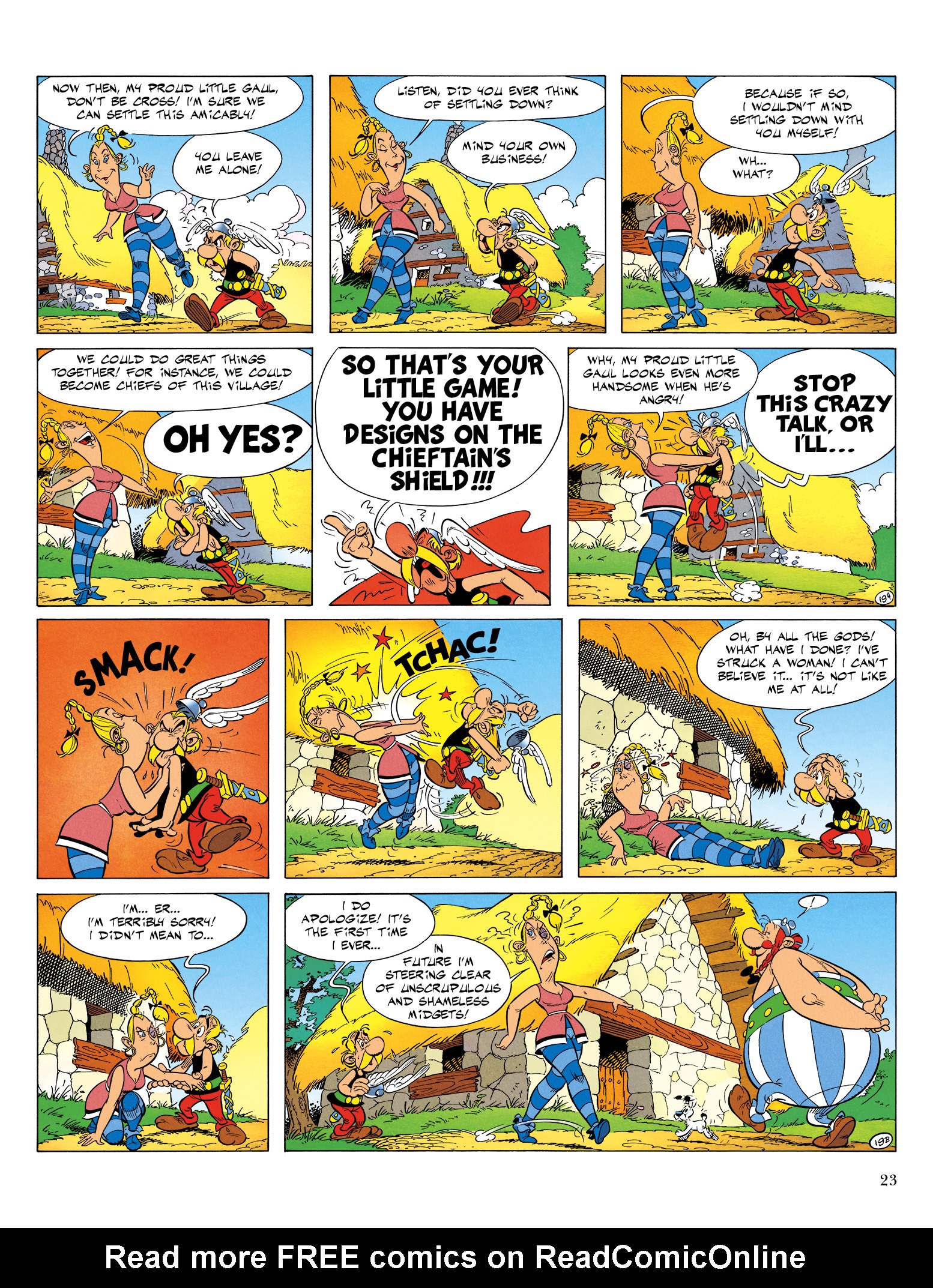 Read online Asterix comic -  Issue #29 - 24