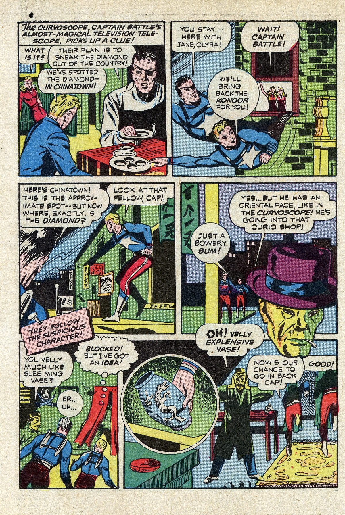 Read online Captain Battle Comics comic -  Issue #2 - 9