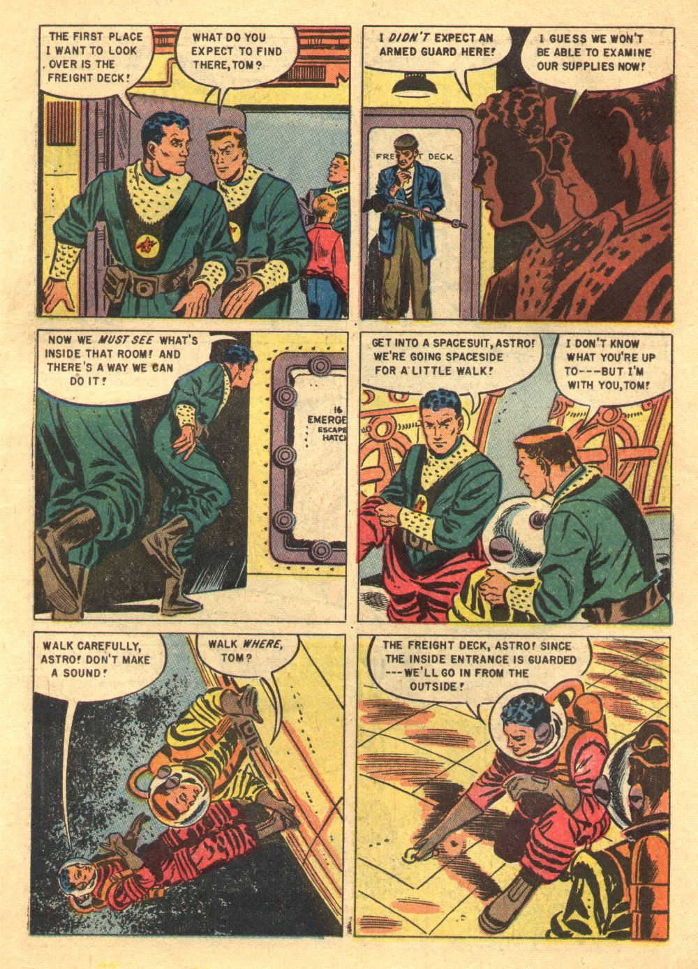 Read online Tom Corbett, Space Cadet comic -  Issue #10 - 15