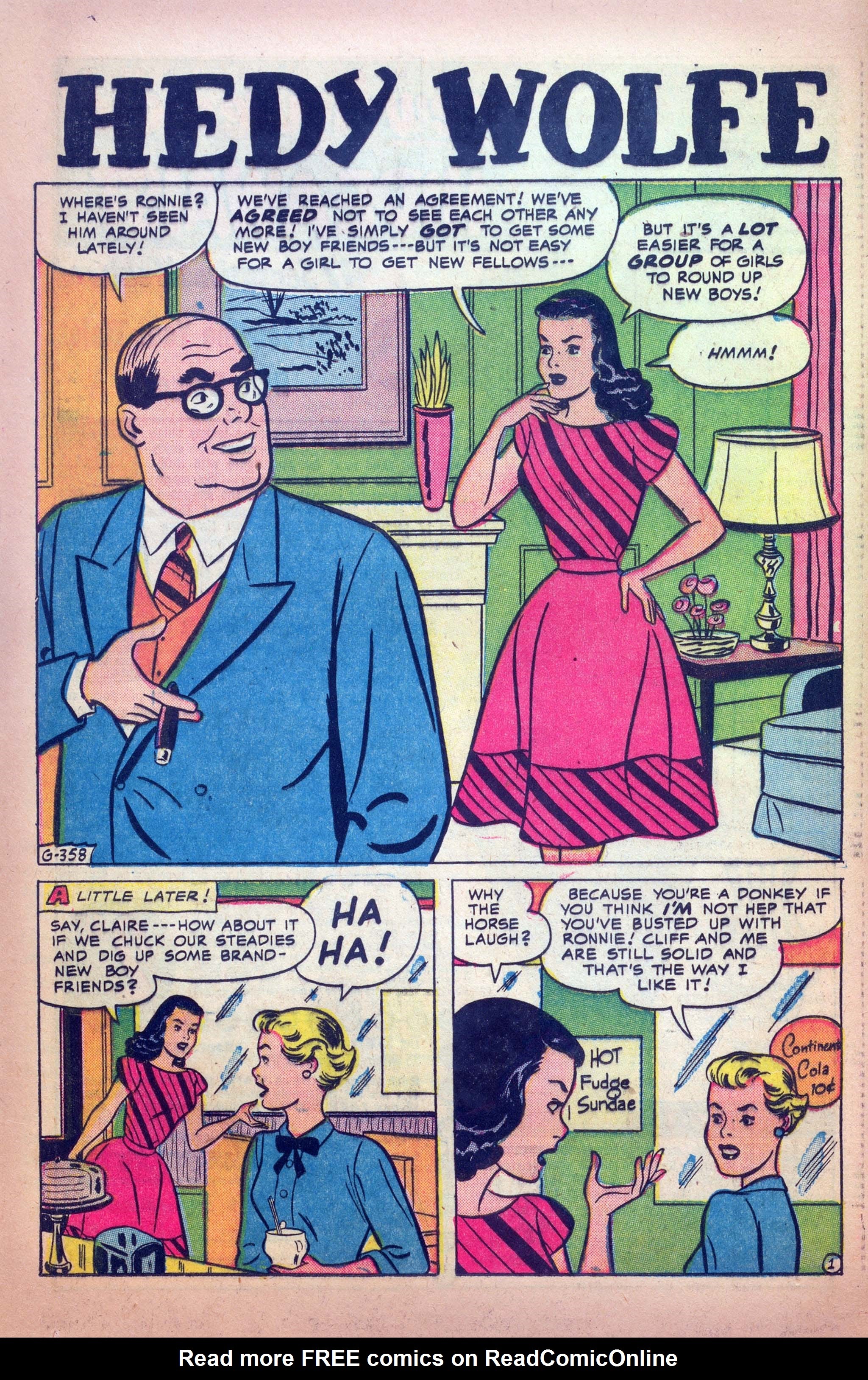 Read online Patsy and her Pals comic -  Issue #15 - 12