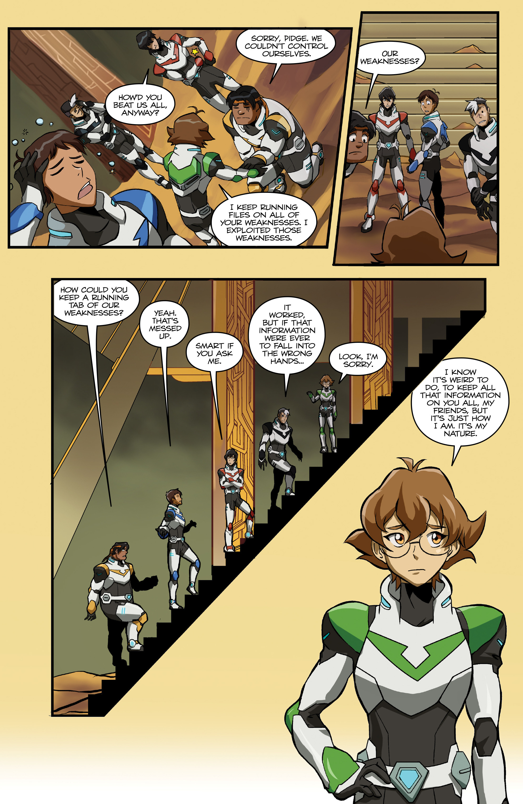 Read online Voltron: Legendary Defender comic -  Issue #4 - 15