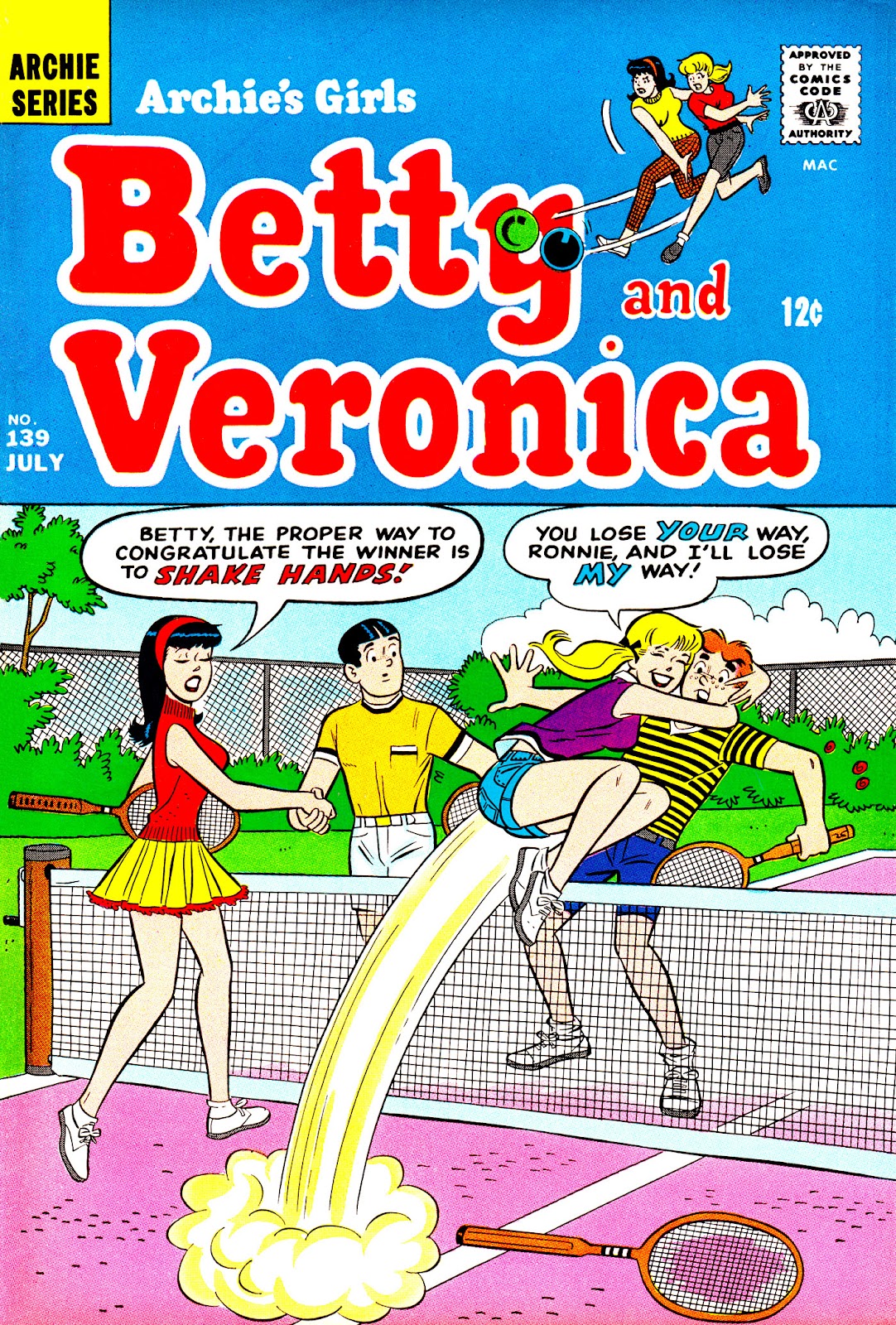 Archie's Girls Betty and Veronica issue 139 - Page 1
