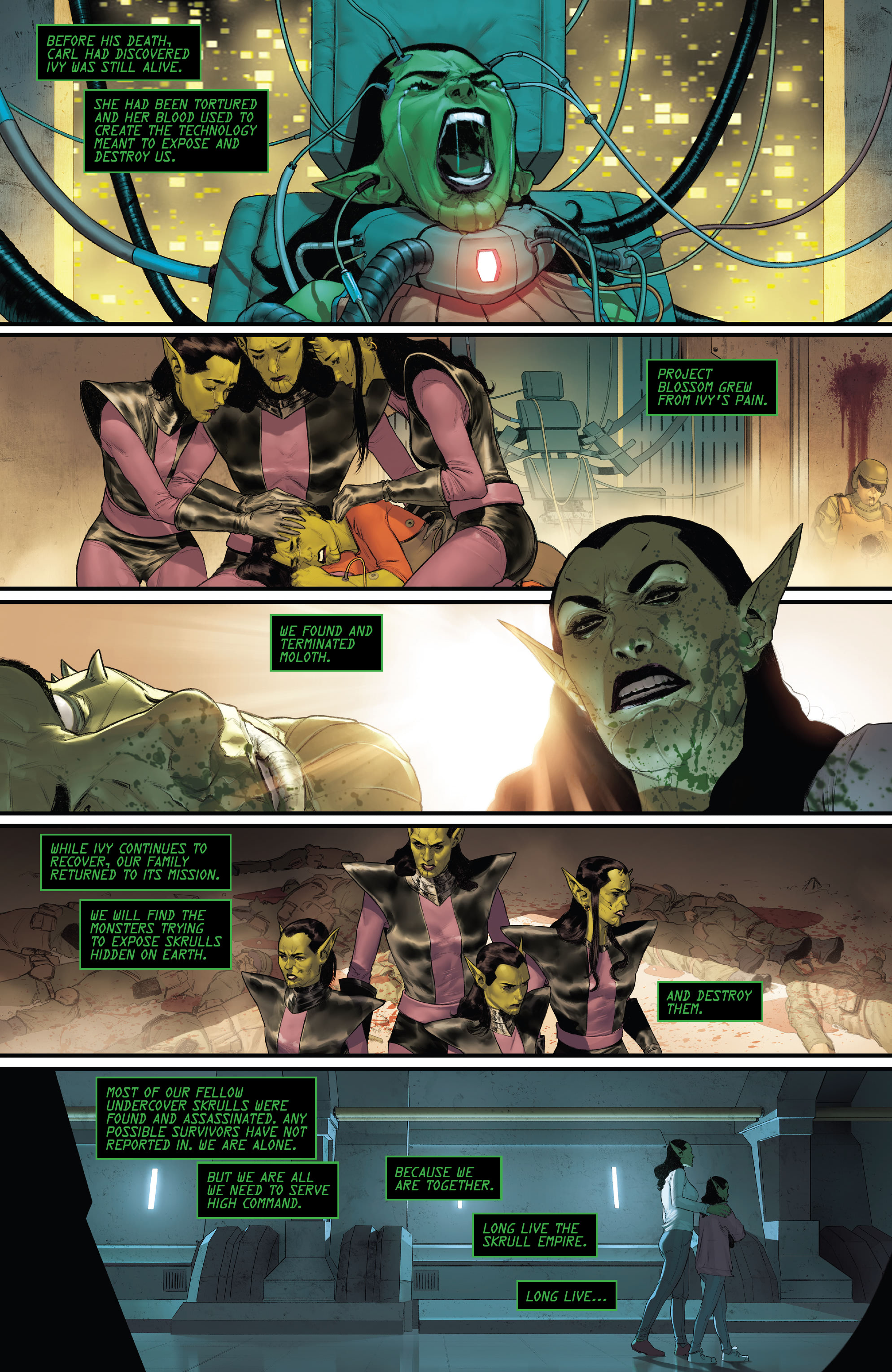 Read online Road To Empyre: The Kree/Skrull War comic -  Issue # Full - 4