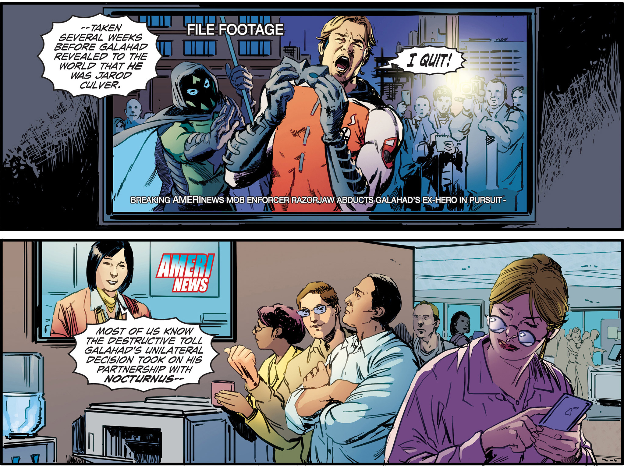 Read online Insufferable (2012) comic -  Issue #4 - 56