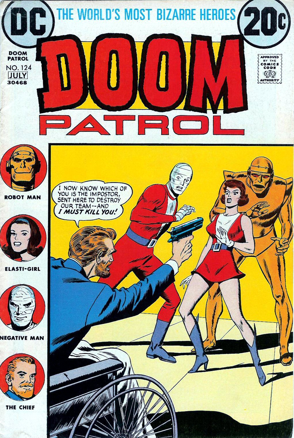 Read online Doom Patrol (1964) comic -  Issue #124 - 1