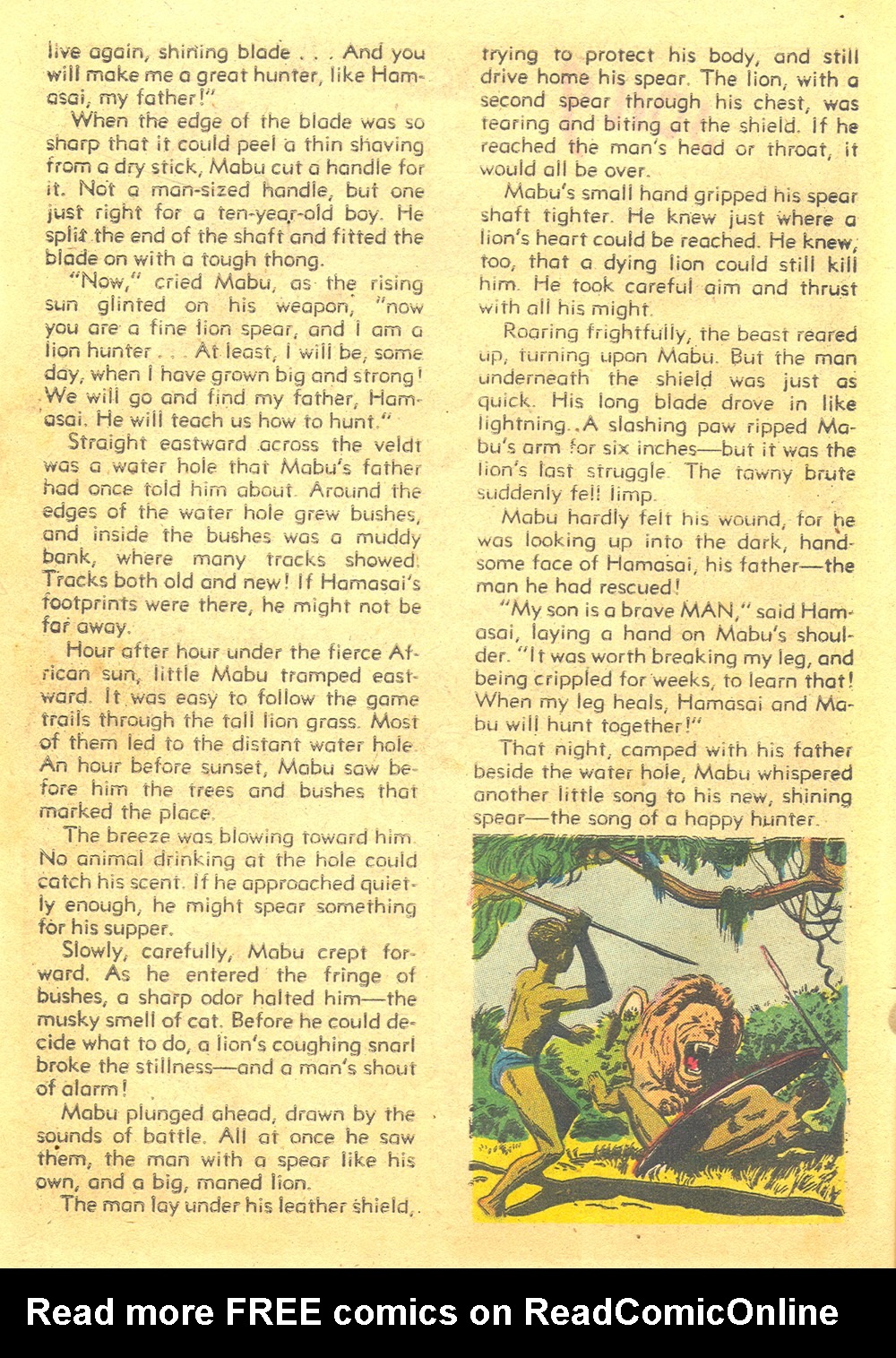 Read online Tarzan (1948) comic -  Issue #11 - 28