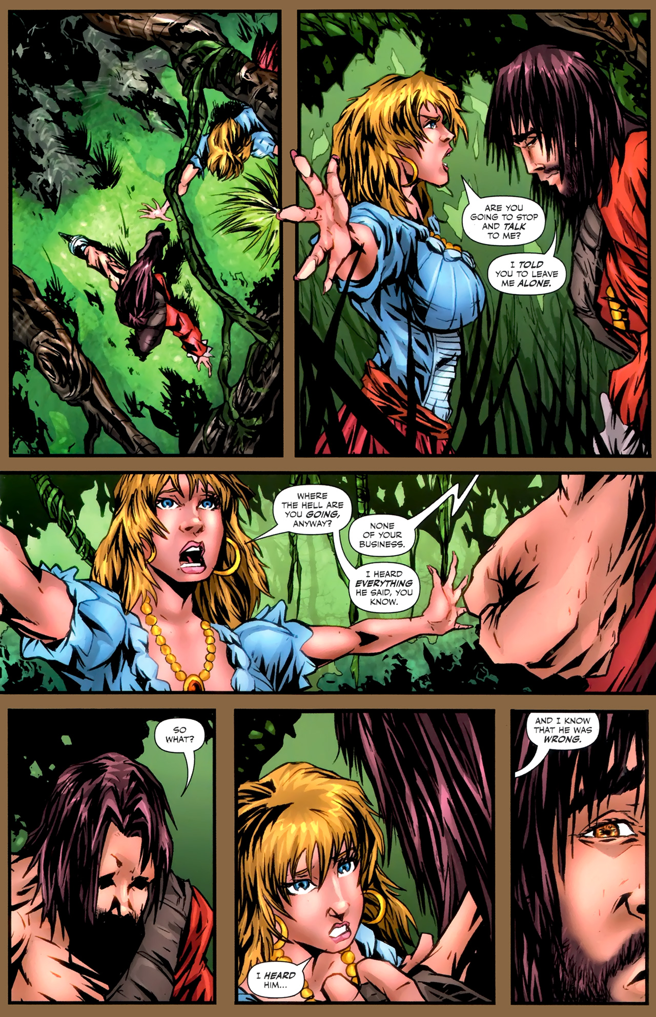 Read online Grimm Fairy Tales: Neverland comic -  Issue #6 - 16