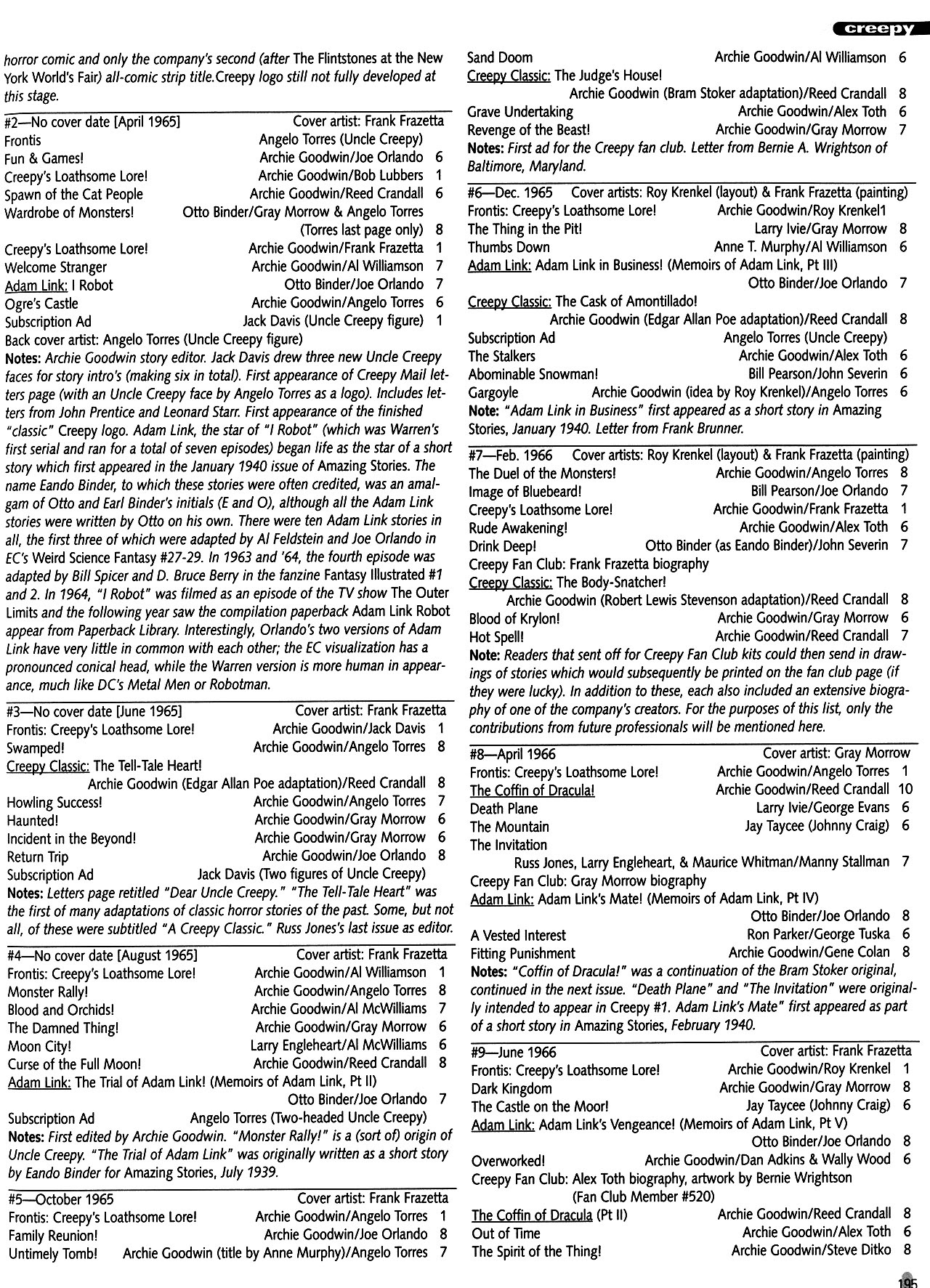 Read online Warren Companion comic -  Issue # TPB (Part 2) - 96