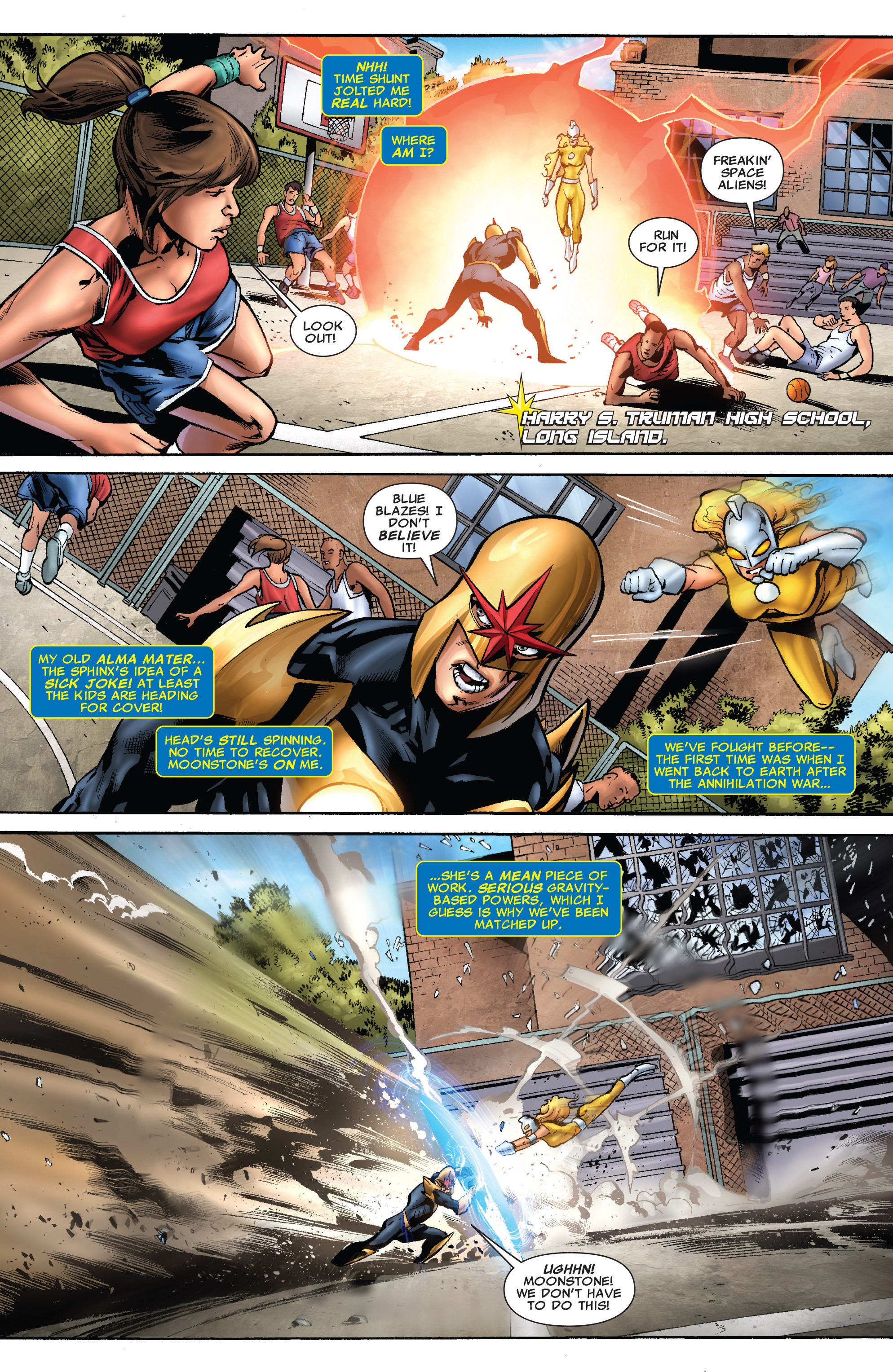 Read online Nova (2007) comic -  Issue #34 - 5