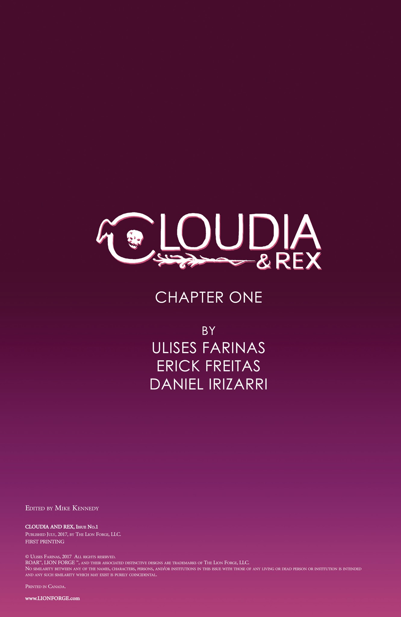 Read online Cloudia & Rex comic -  Issue #1 - 3