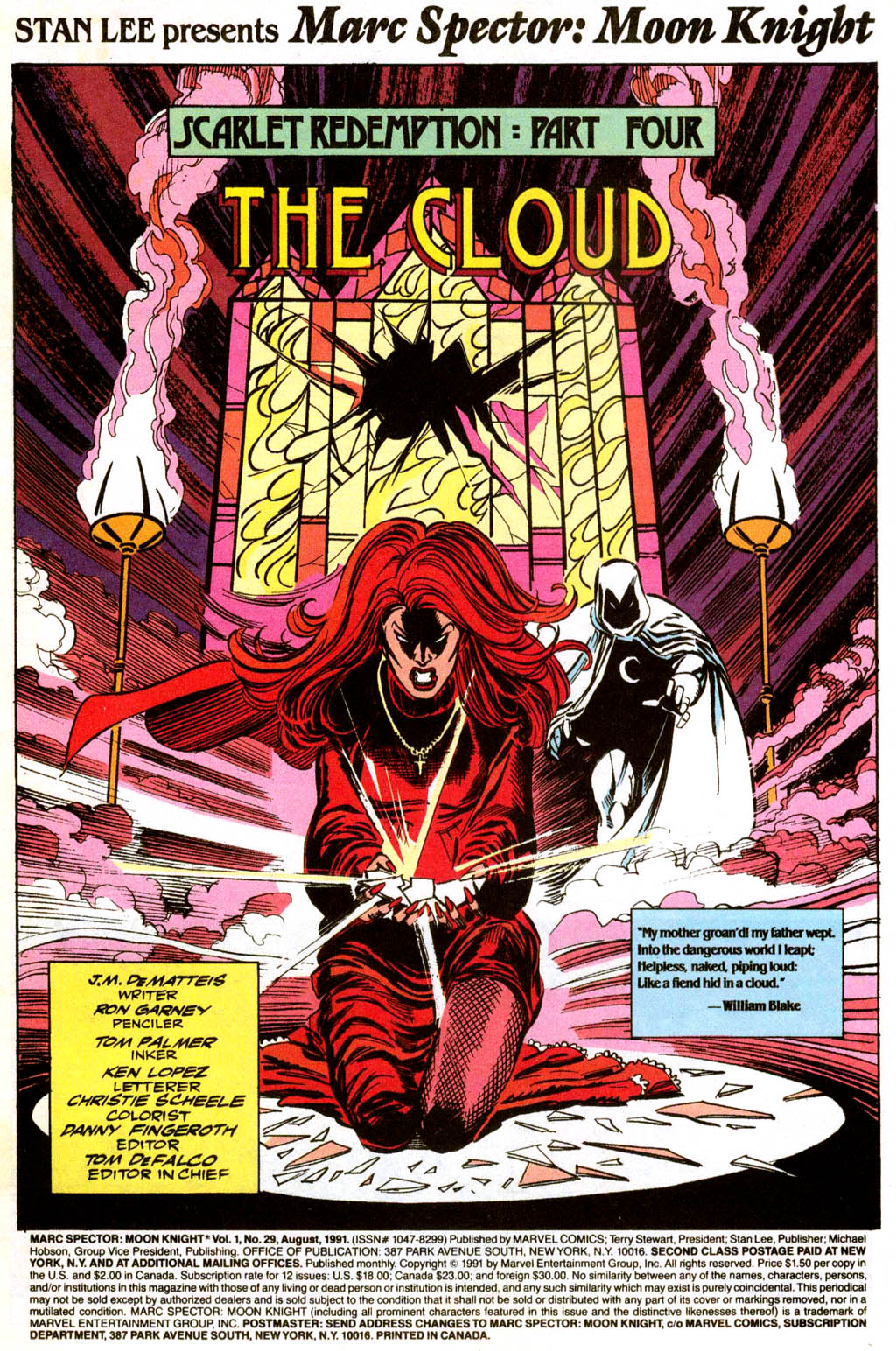 Read online Marc Spector: Moon Knight comic -  Issue #29 - 2