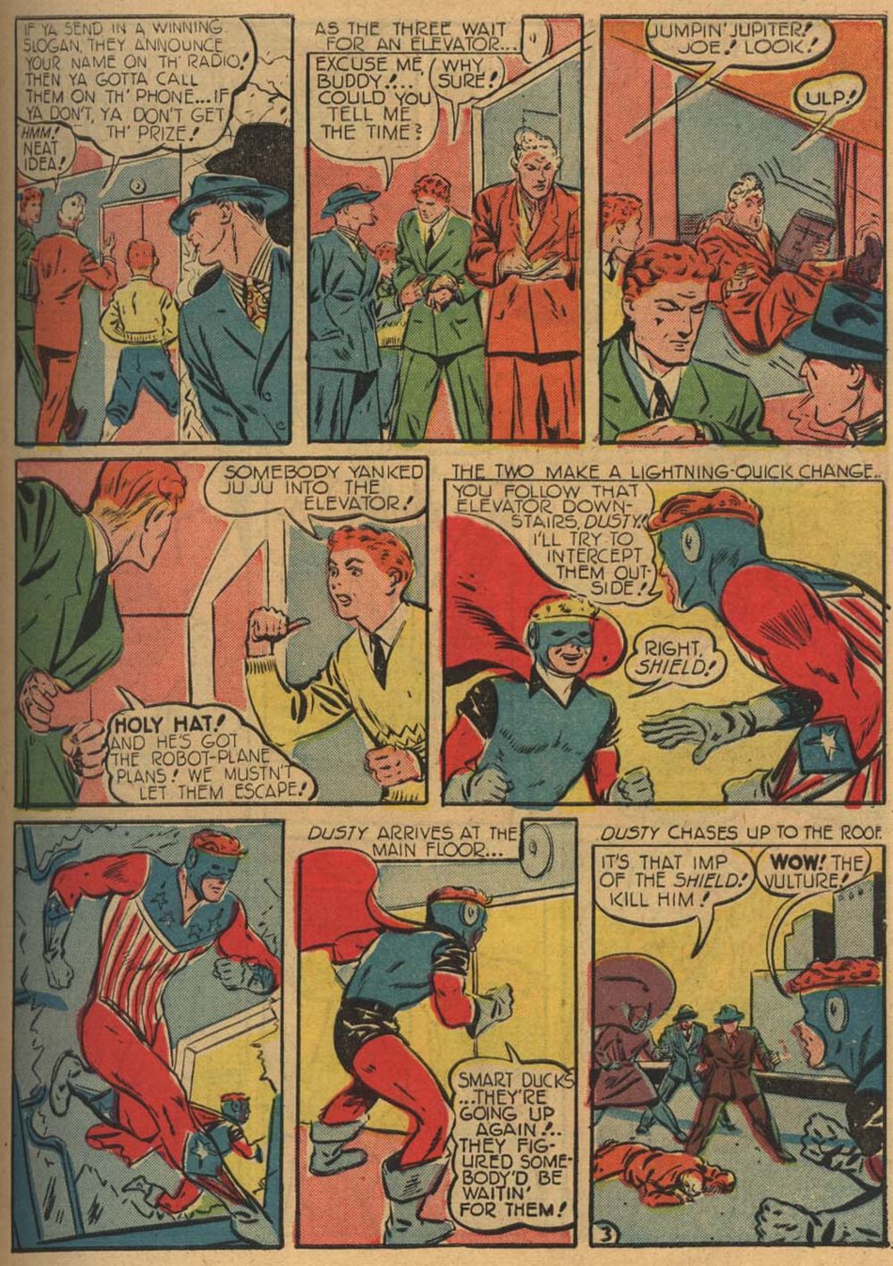 Read online Pep Comics comic -  Issue #16 - 5