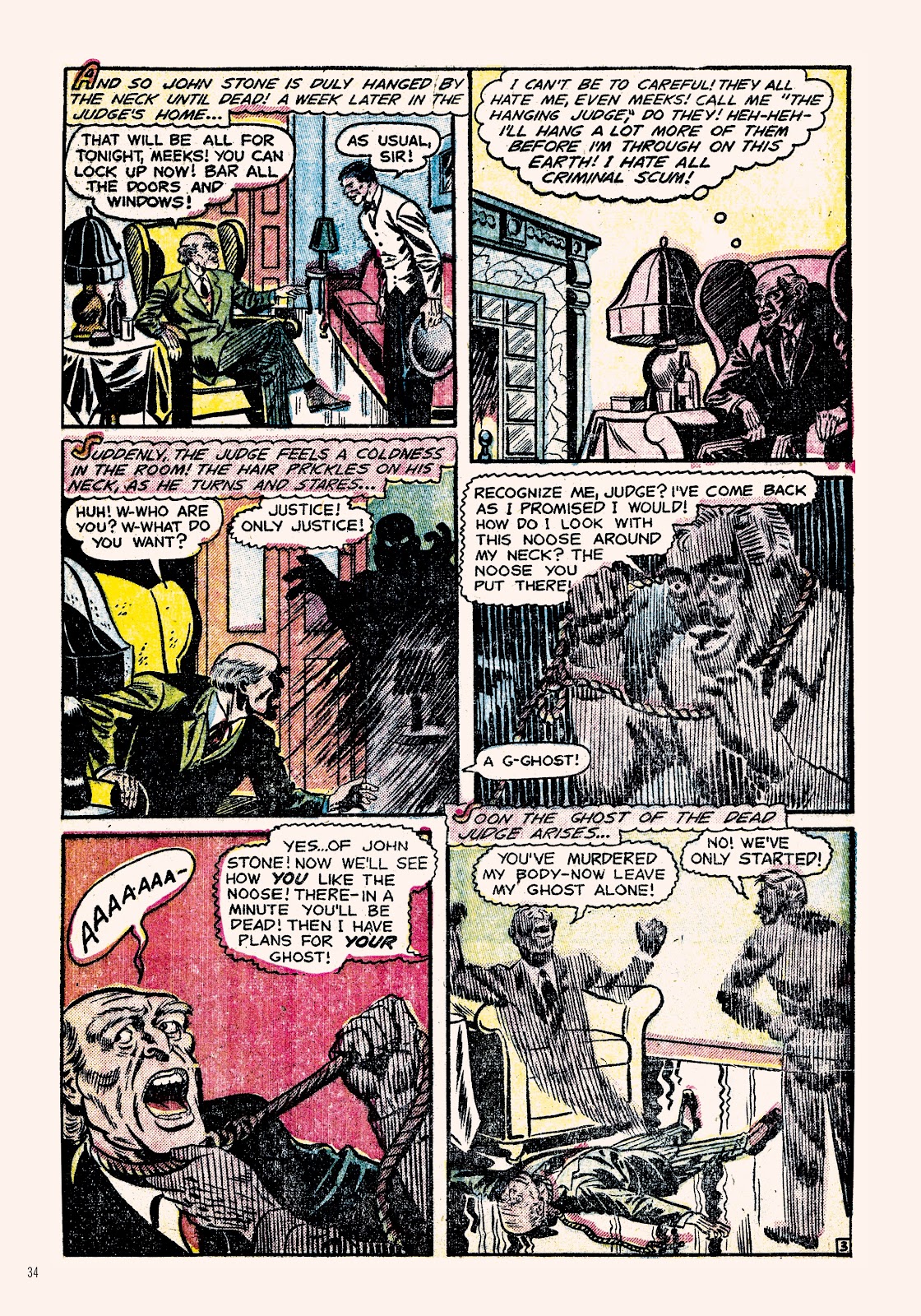 Classic Monsters of Pre-Code Horror Comics: Ghosts issue TPB - Page 35