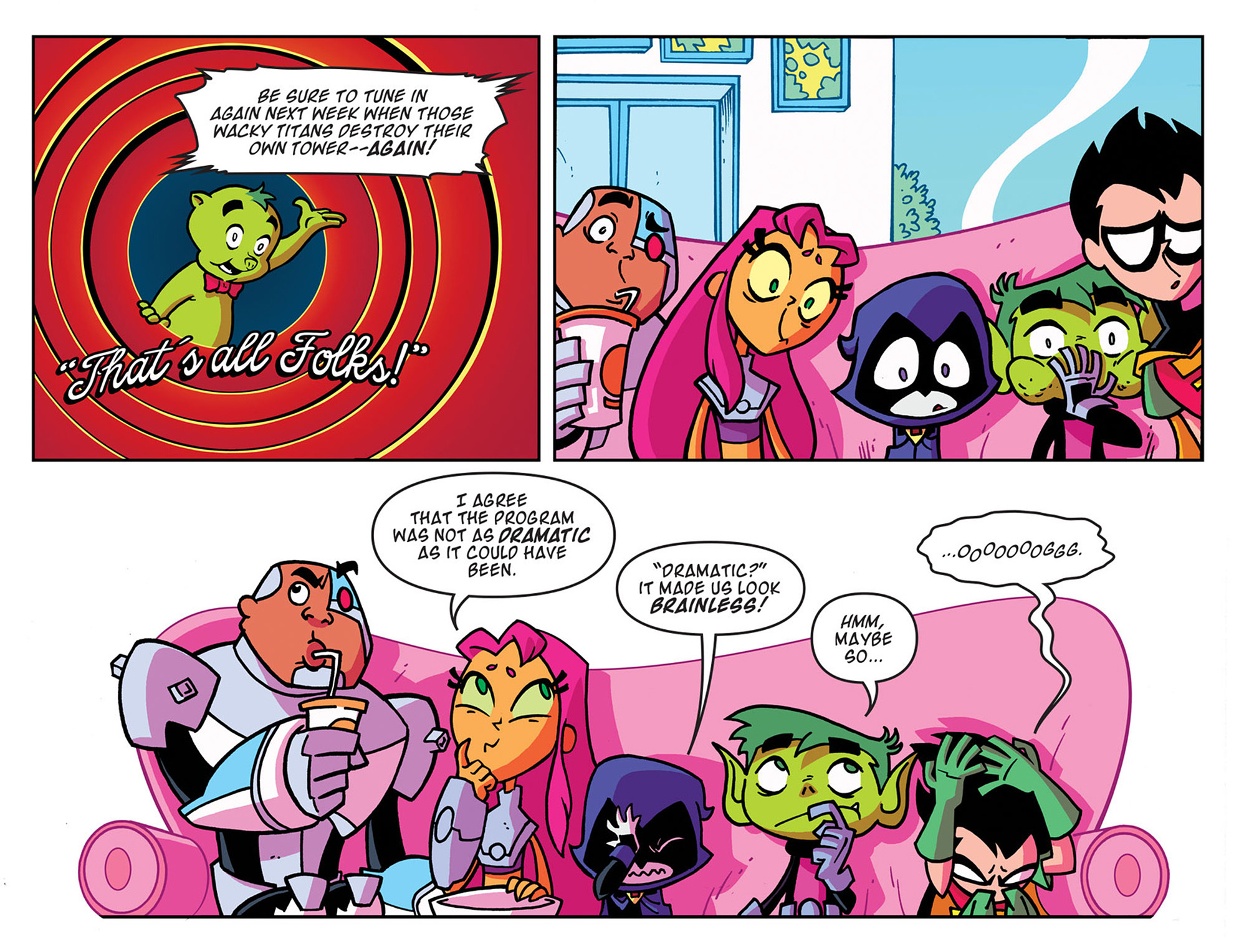 Read online Teen Titans Go! (2013) comic -  Issue #36 - 22