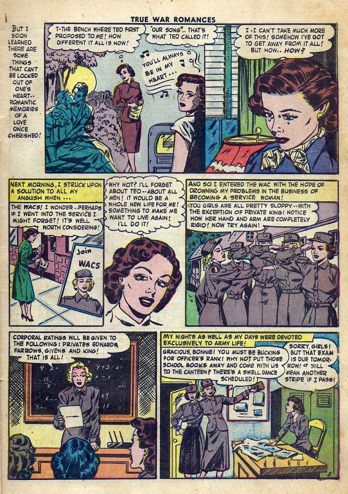 Read online True War Romances comic -  Issue #10 - 7