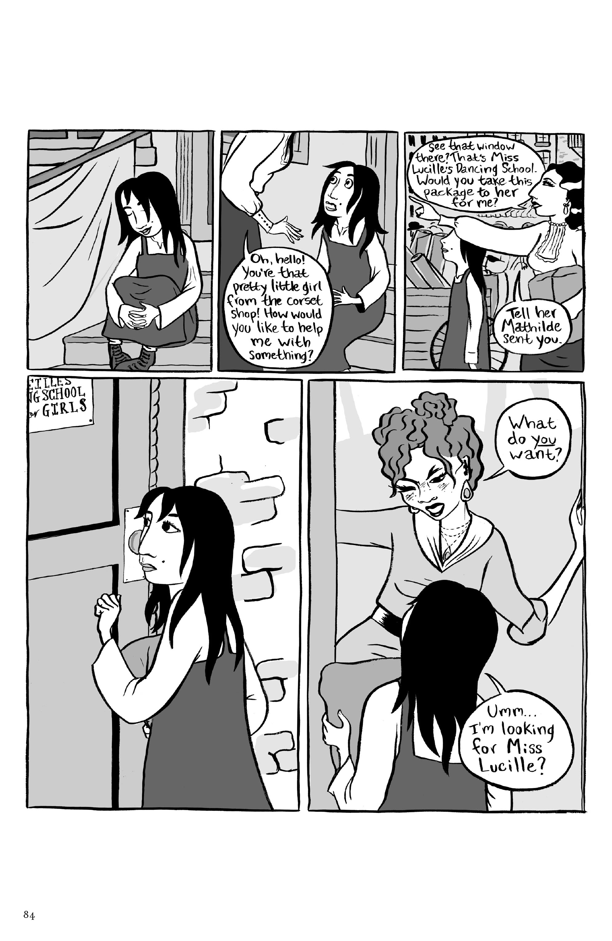 Read online Drawing Lines: An Anthology of Women Cartoonists comic -  Issue # TPB - 84
