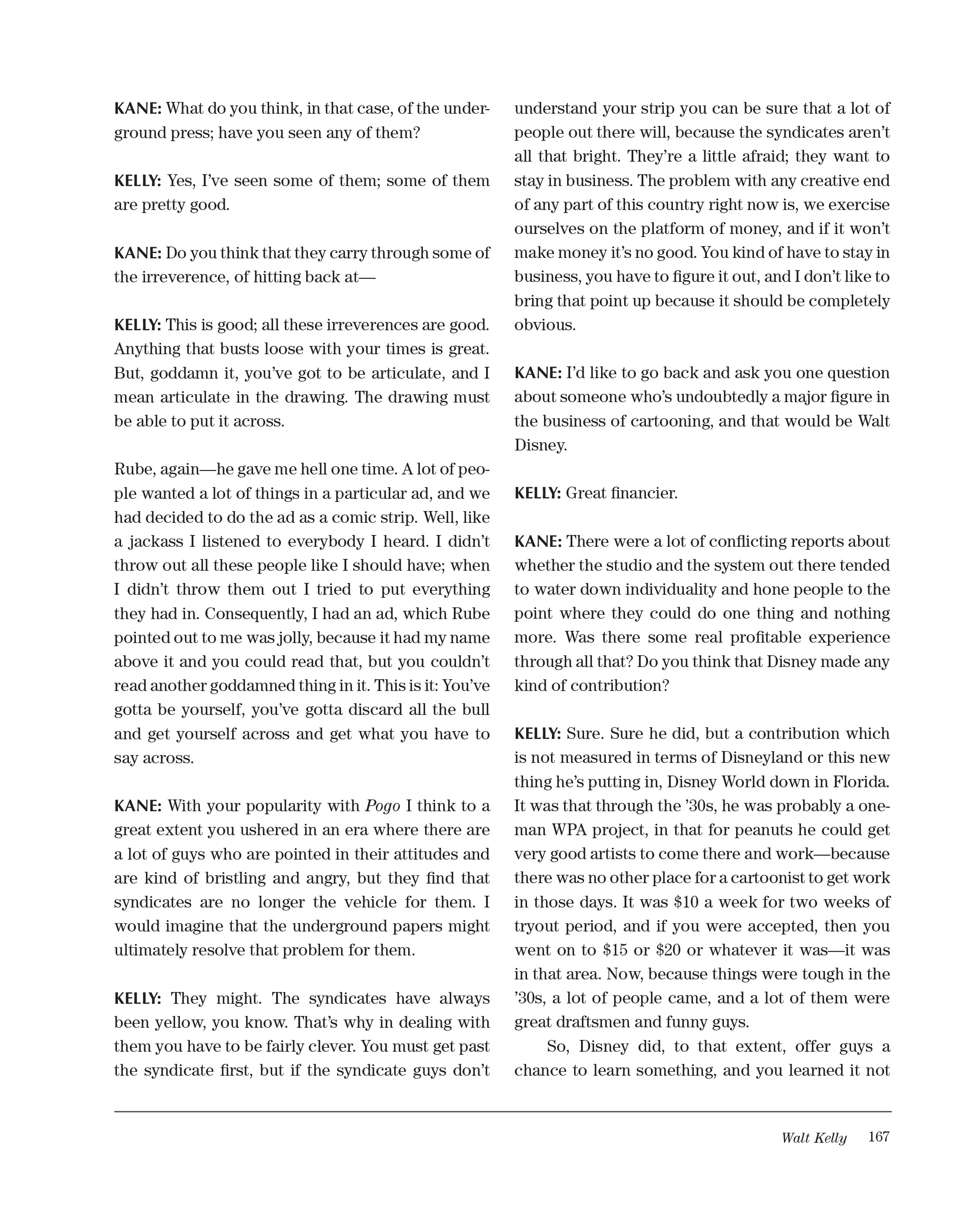 Read online Sparring With Gil Kane: Colloquies On Comic Art and Aesthetics comic -  Issue # TPB (Part 2) - 67