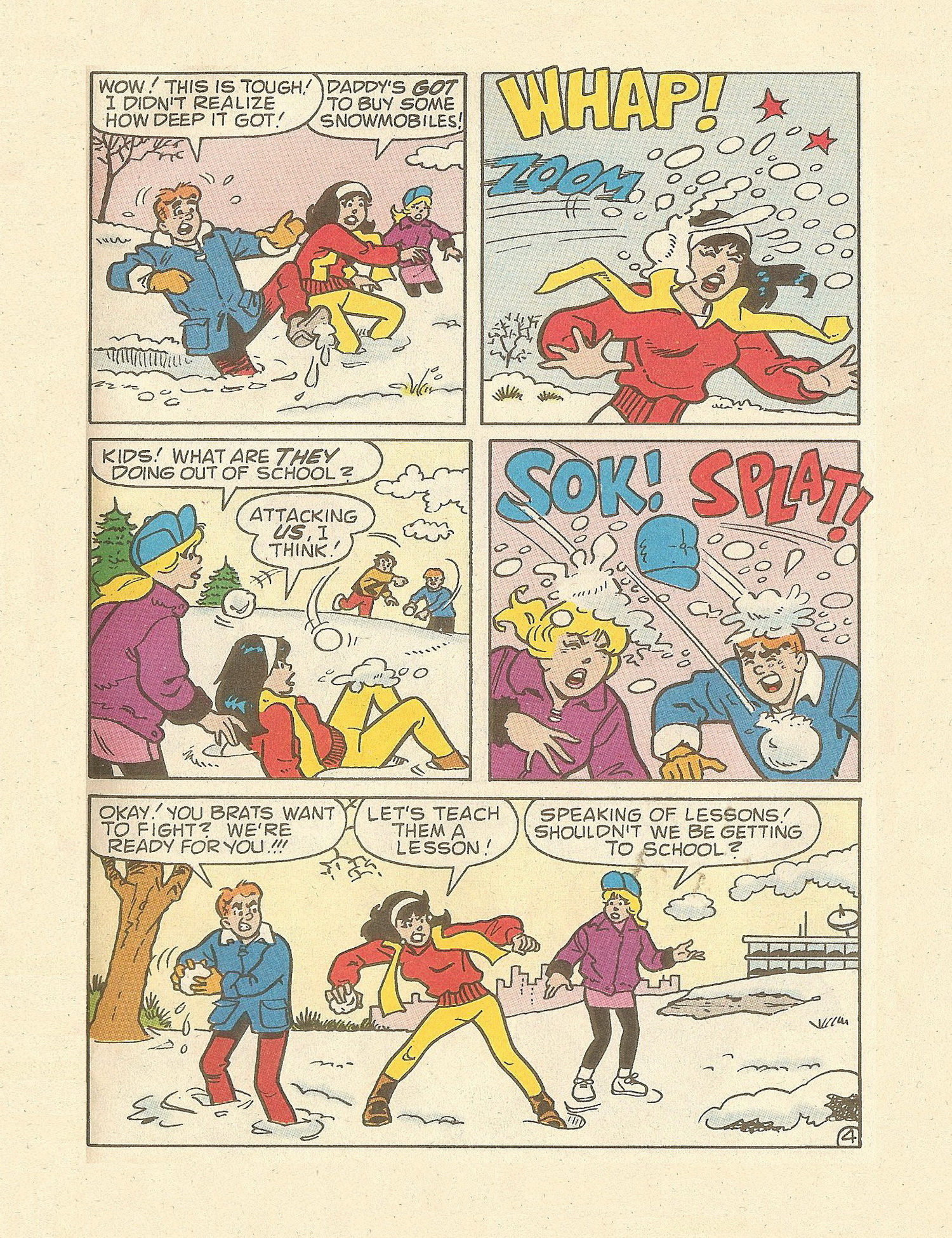 Read online Betty and Veronica Digest Magazine comic -  Issue #93 - 96