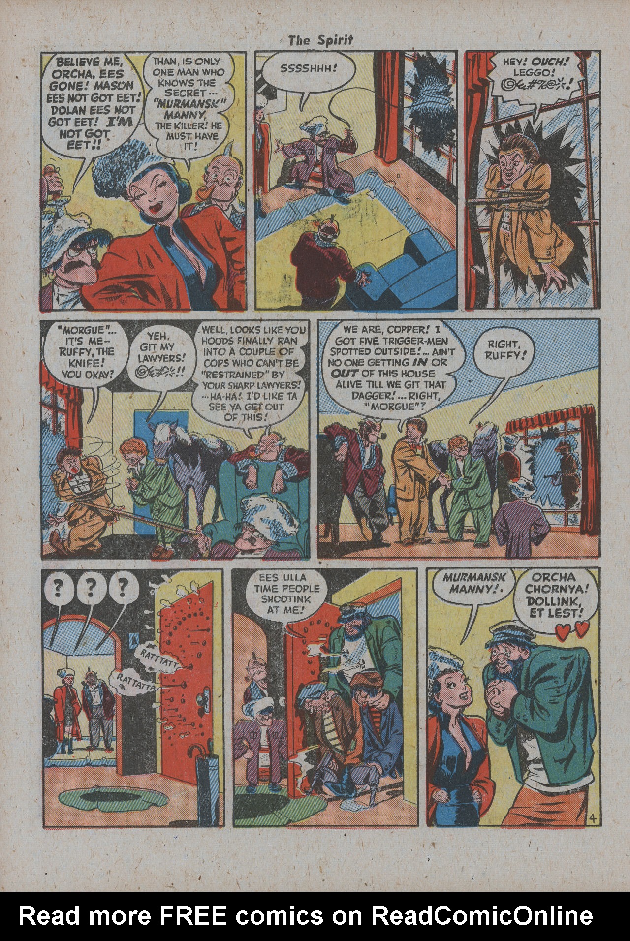 Read online The Spirit (1944) comic -  Issue #20 - 14
