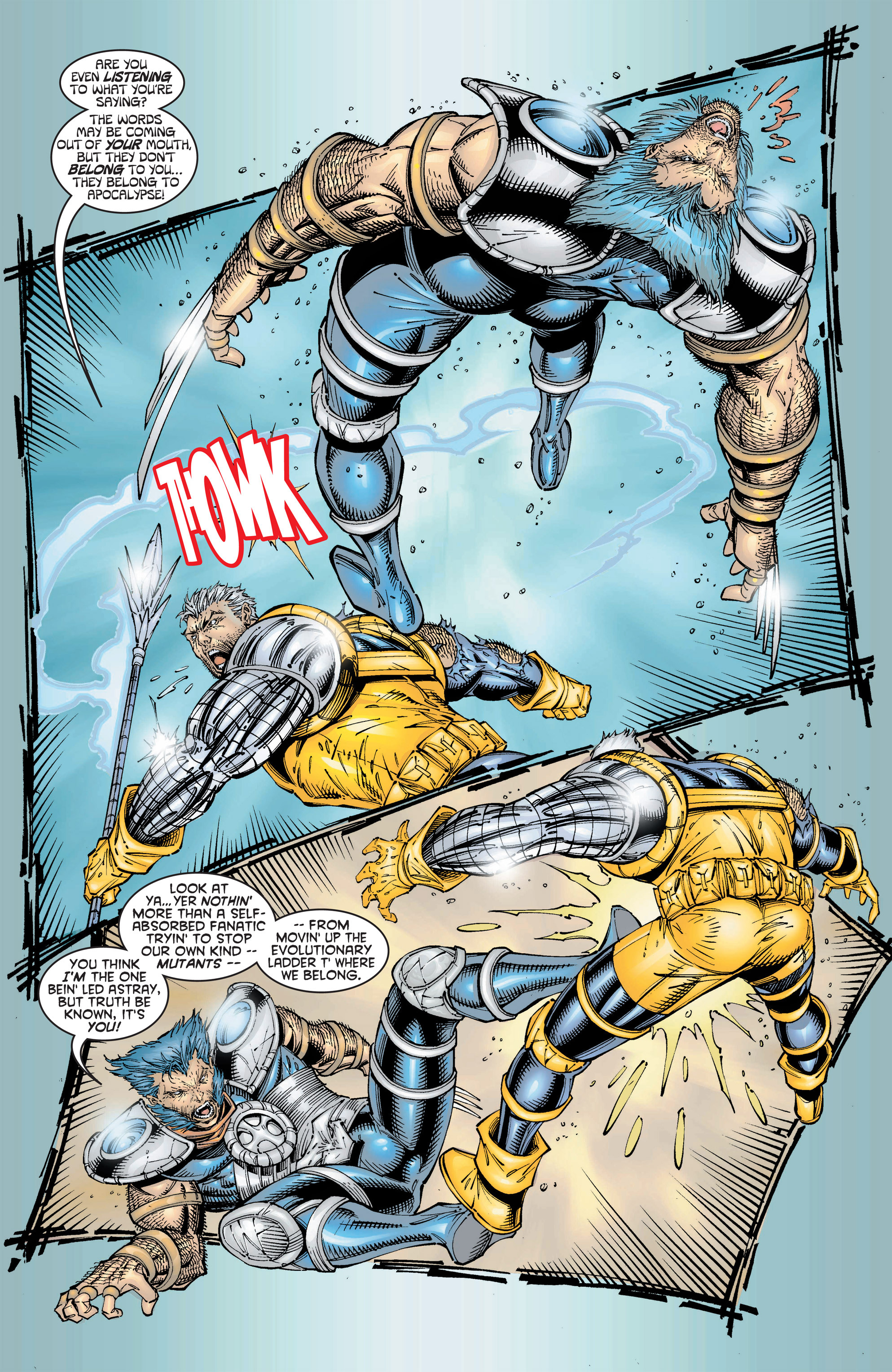 Read online X-Men vs. Apocalypse comic -  Issue # TPB 1 - 122