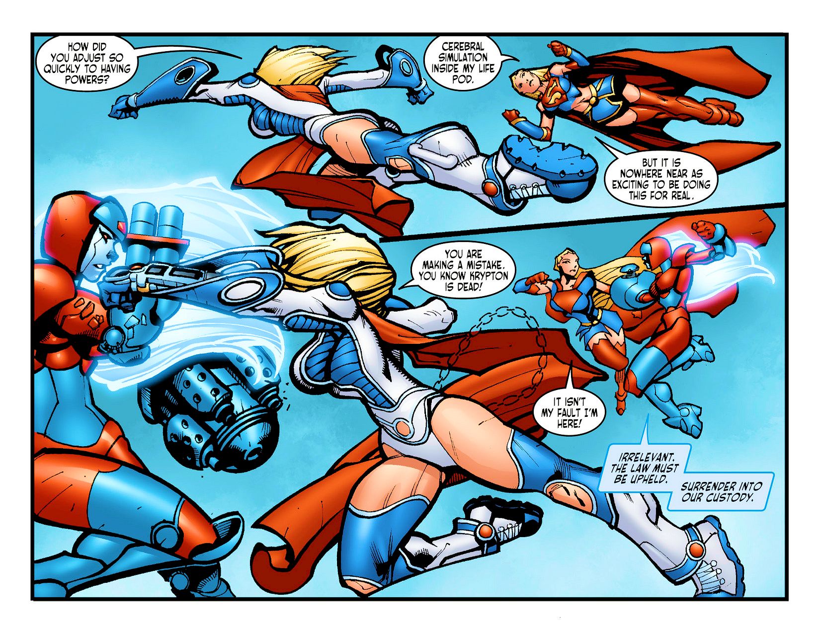Read online Ame-Comi: Power Girl comic -  Issue #3 - 14