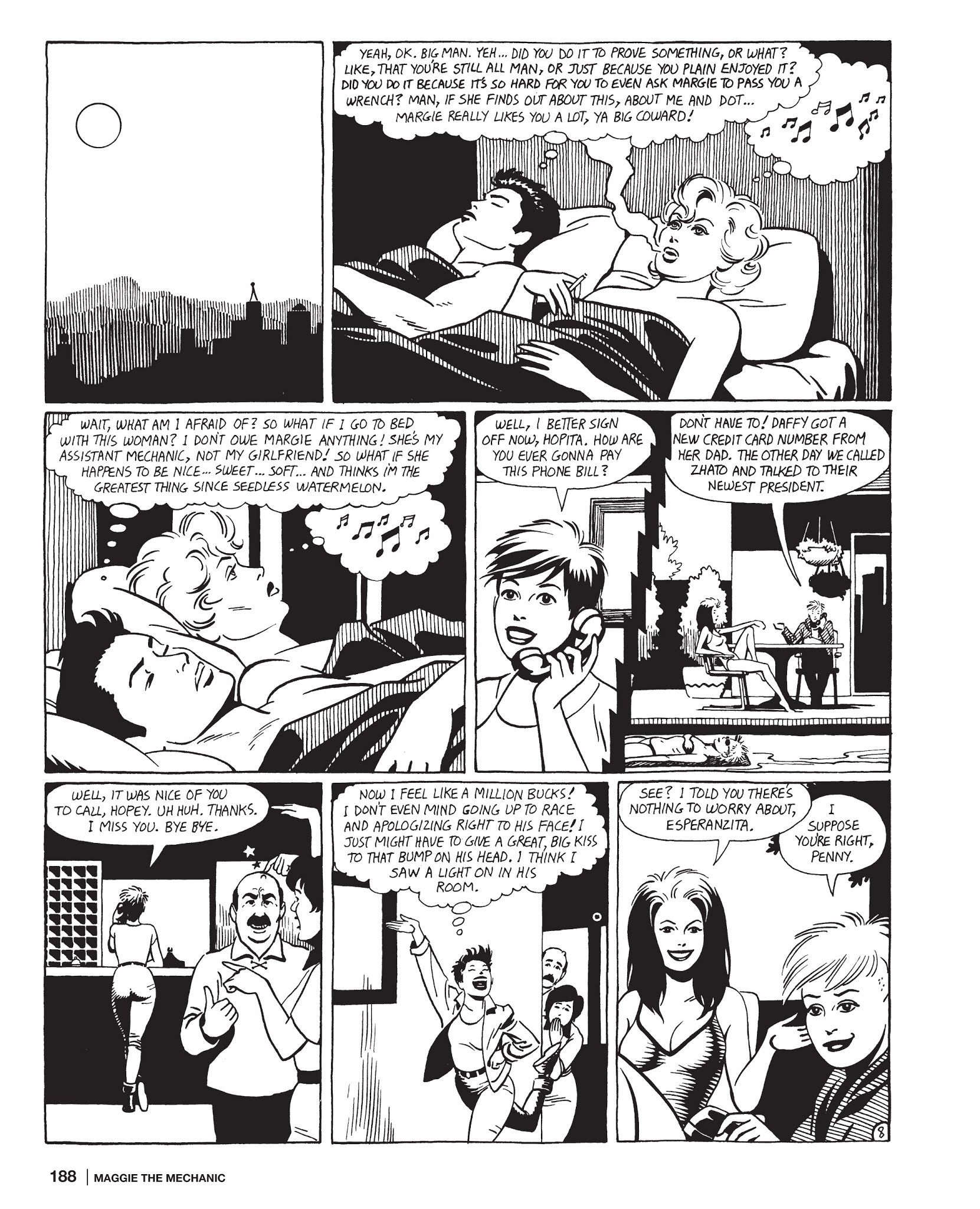 Read online Maggie the Mechanic: The Love & Rockets Library - Locas comic -  Issue # TPB (Part 2) - 89