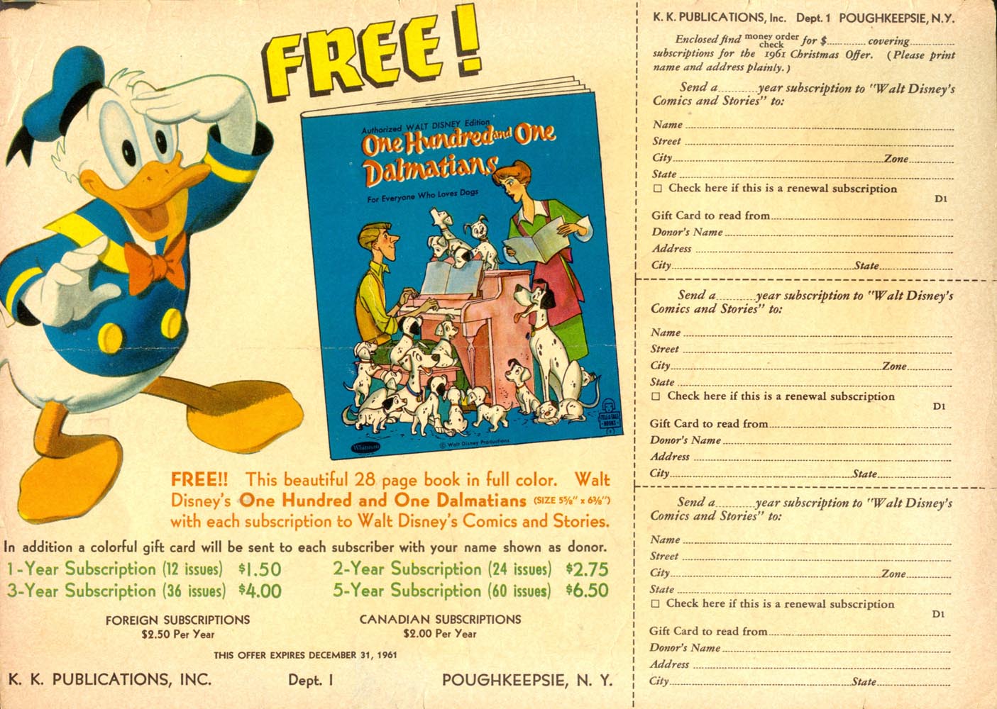 Read online Walt Disney's Comics and Stories comic -  Issue #256 - 2
