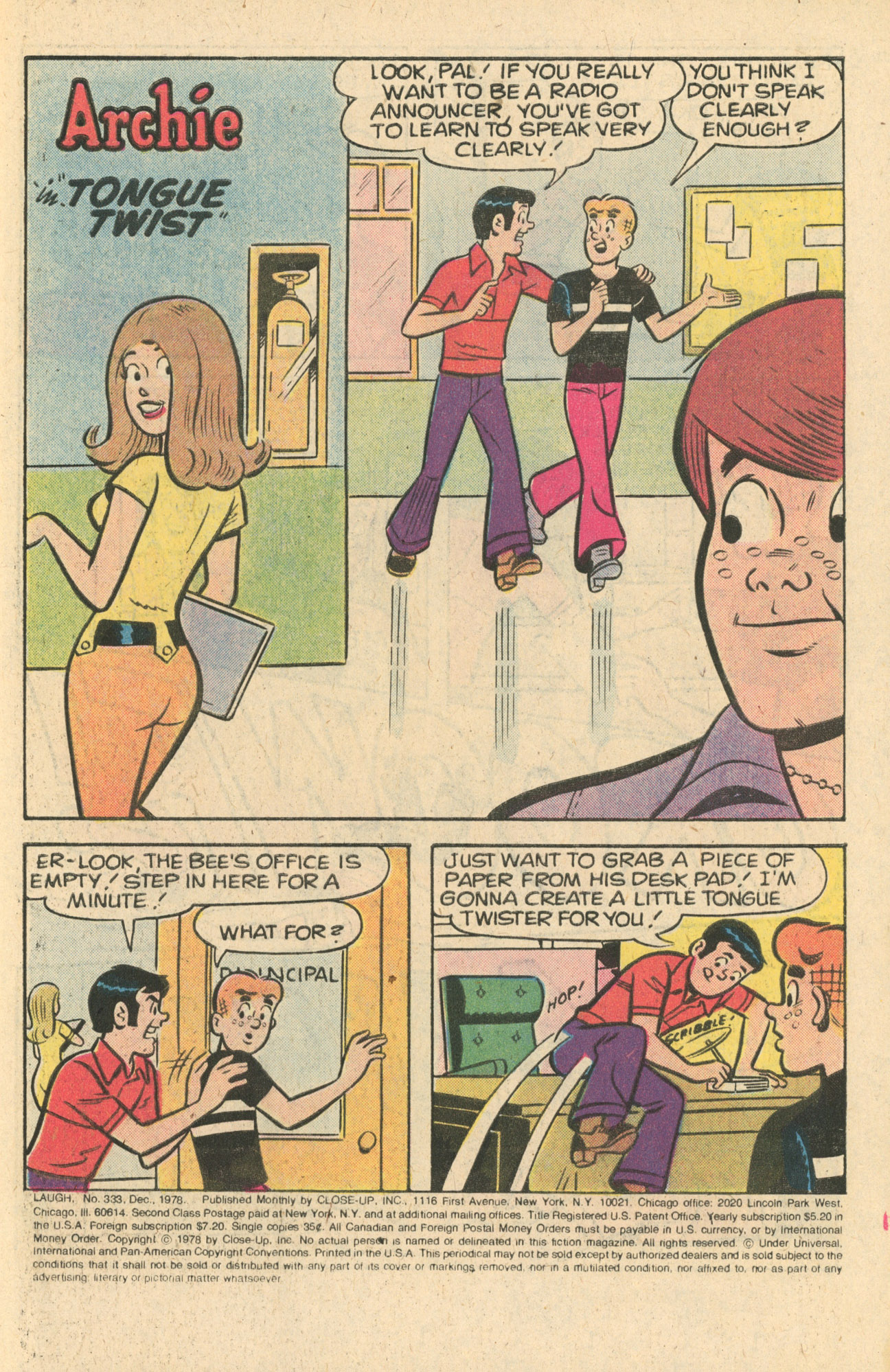 Read online Laugh (Comics) comic -  Issue #333 - 3