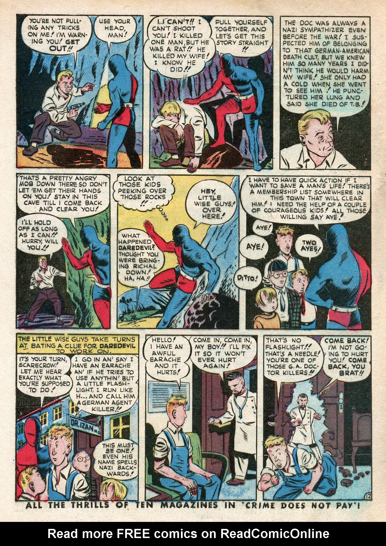 Read online Daredevil (1941) comic -  Issue #13 - 14