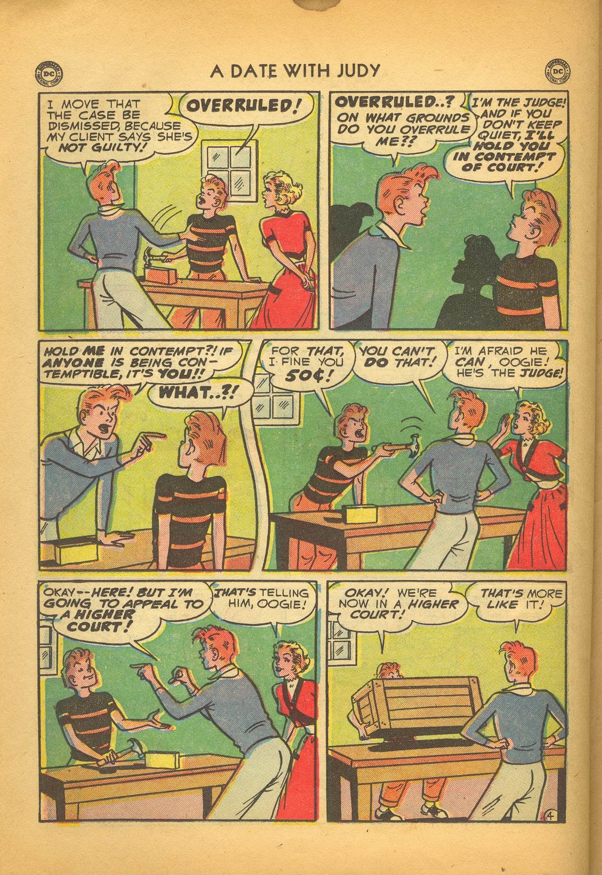 Read online A Date with Judy comic -  Issue #17 - 32