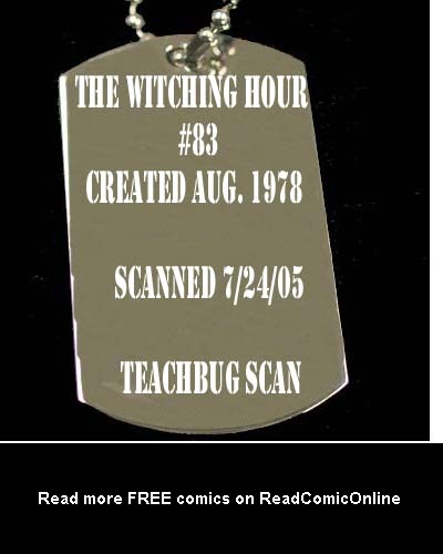 Read online The Witching Hour (1969) comic -  Issue #83 - 37