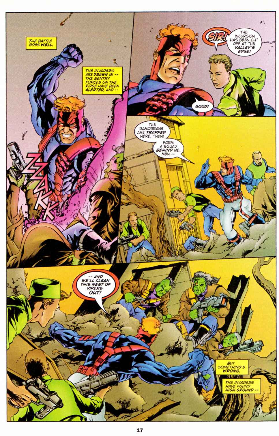 Read online Spartan: Warrior Spirit comic -  Issue #2 - 17