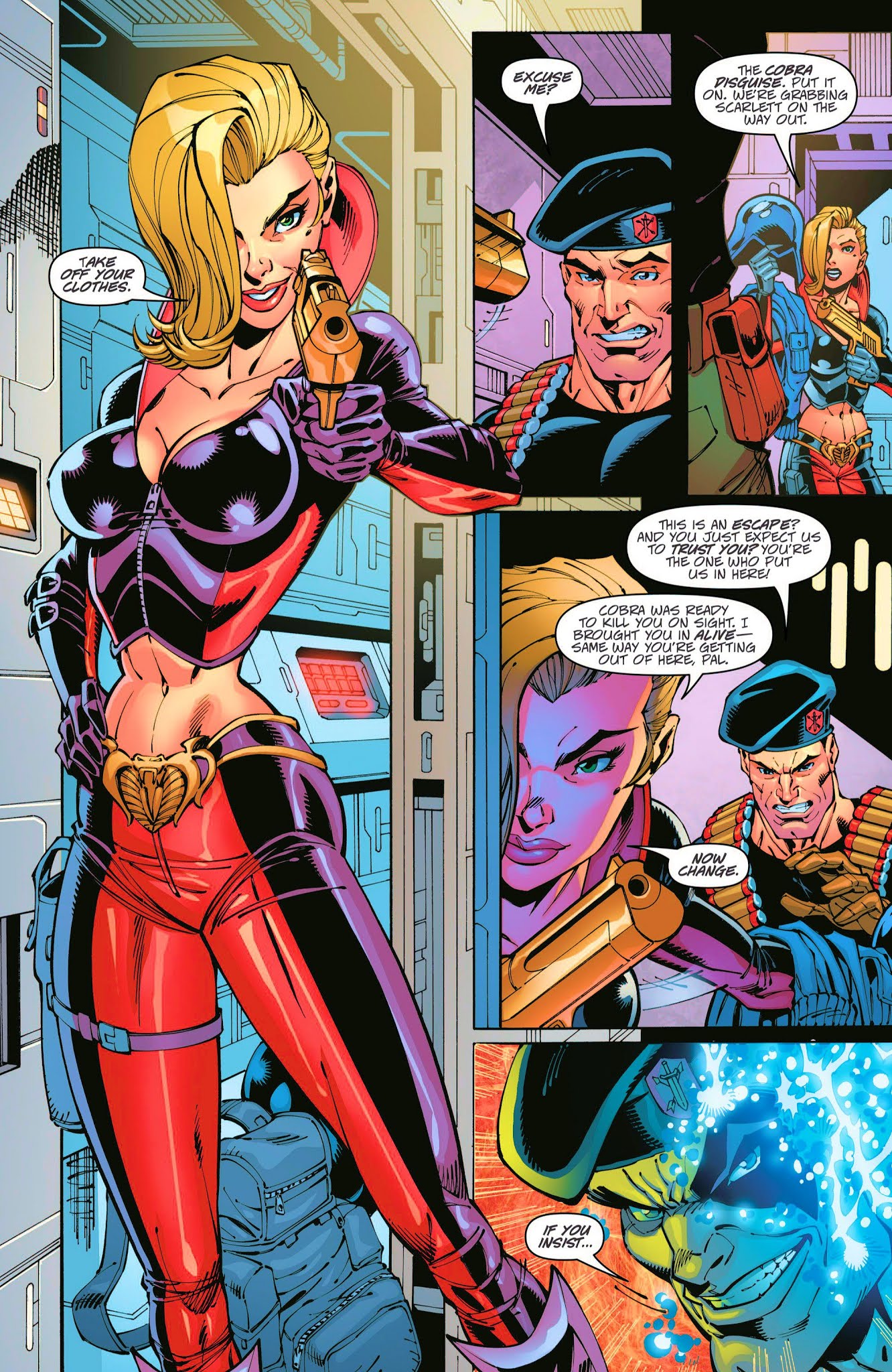 Read online Danger Girl/G.I. Joe comic -  Issue #3 - 23
