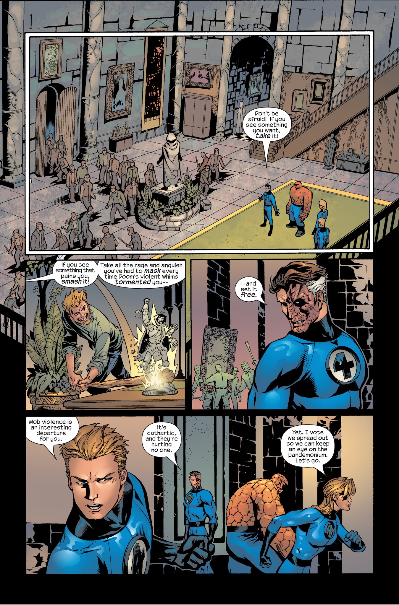 Read online Fantastic Four by Waid & Wieringo Ultimate Collection comic -  Issue # TPB 3 - 52