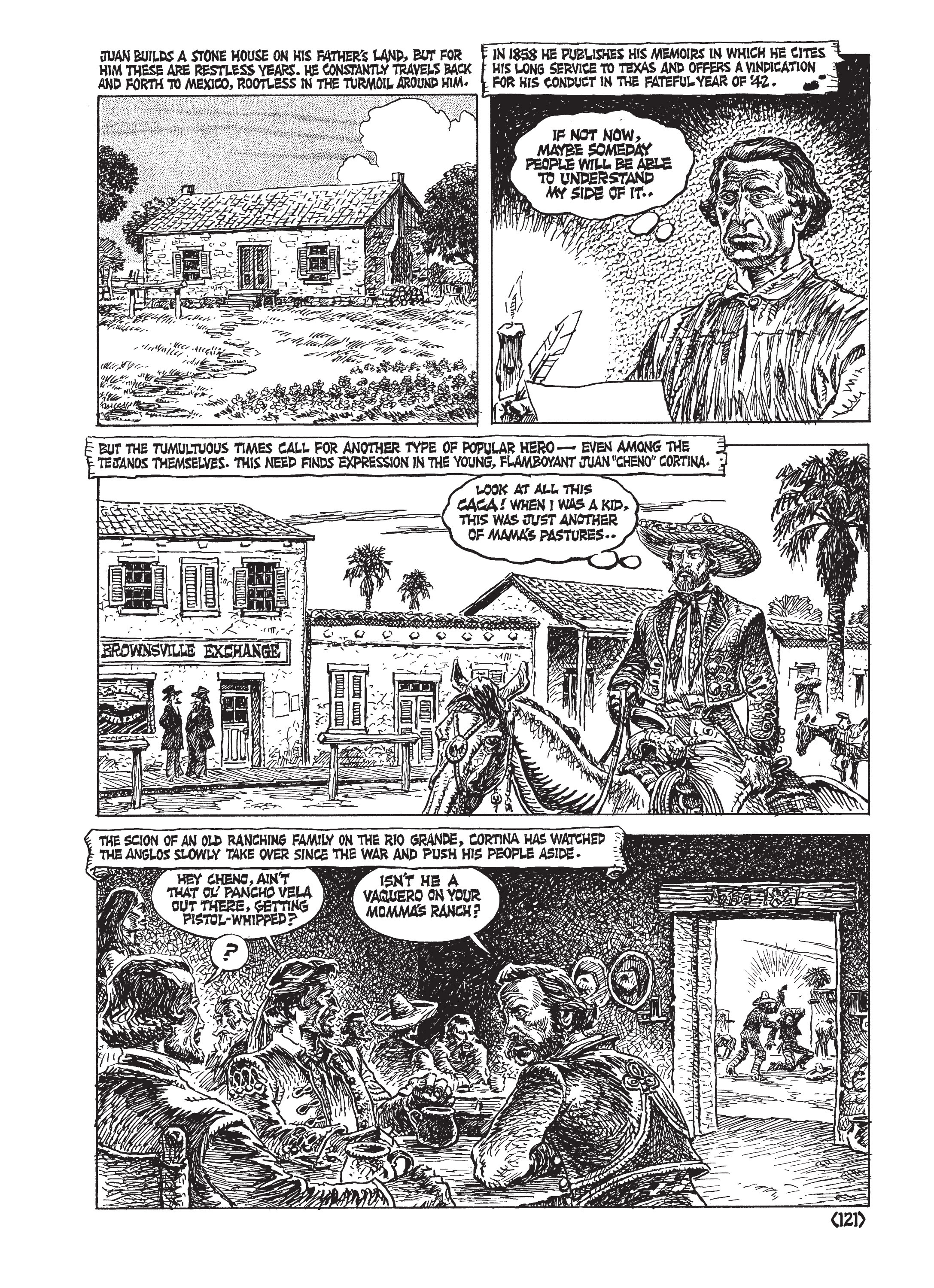 Read online Jack Jackson's American History: Los Tejanos and Lost Cause comic -  Issue # TPB (Part 2) - 25