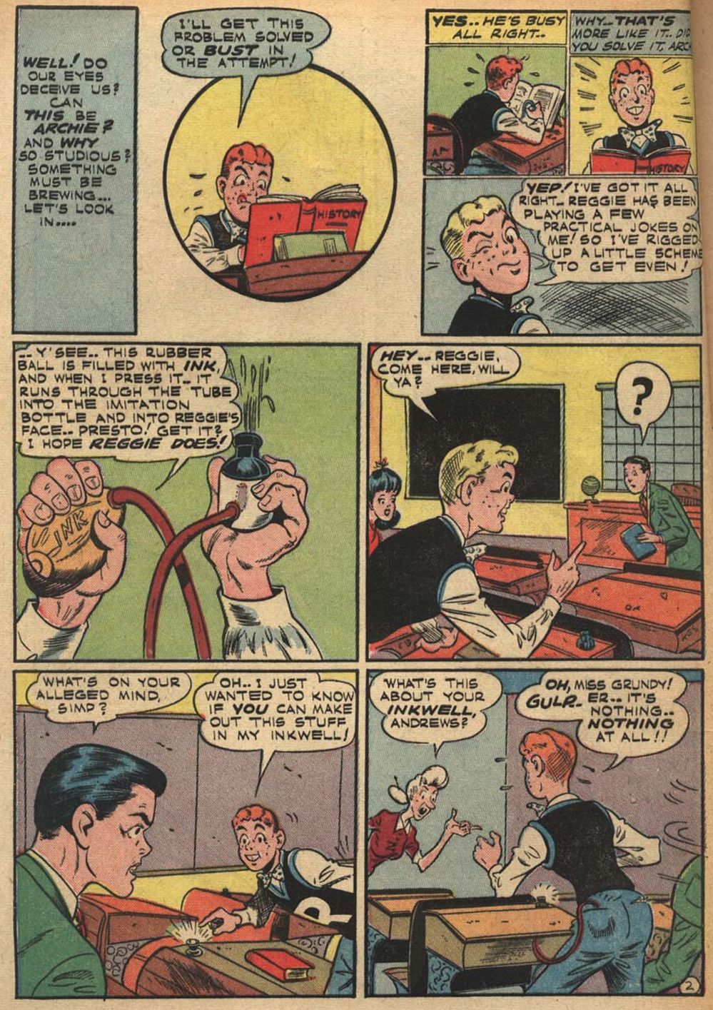 Read online Pep Comics comic -  Issue #49 - 5